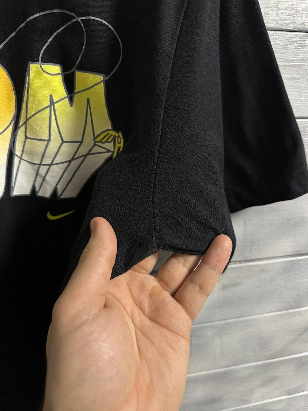Nike Rare Vintage T-Shirt Nike Air Zoom Small Swoosh Drill Y2K Size US M / EU 48-50 / 2 - 4 Thumbnail