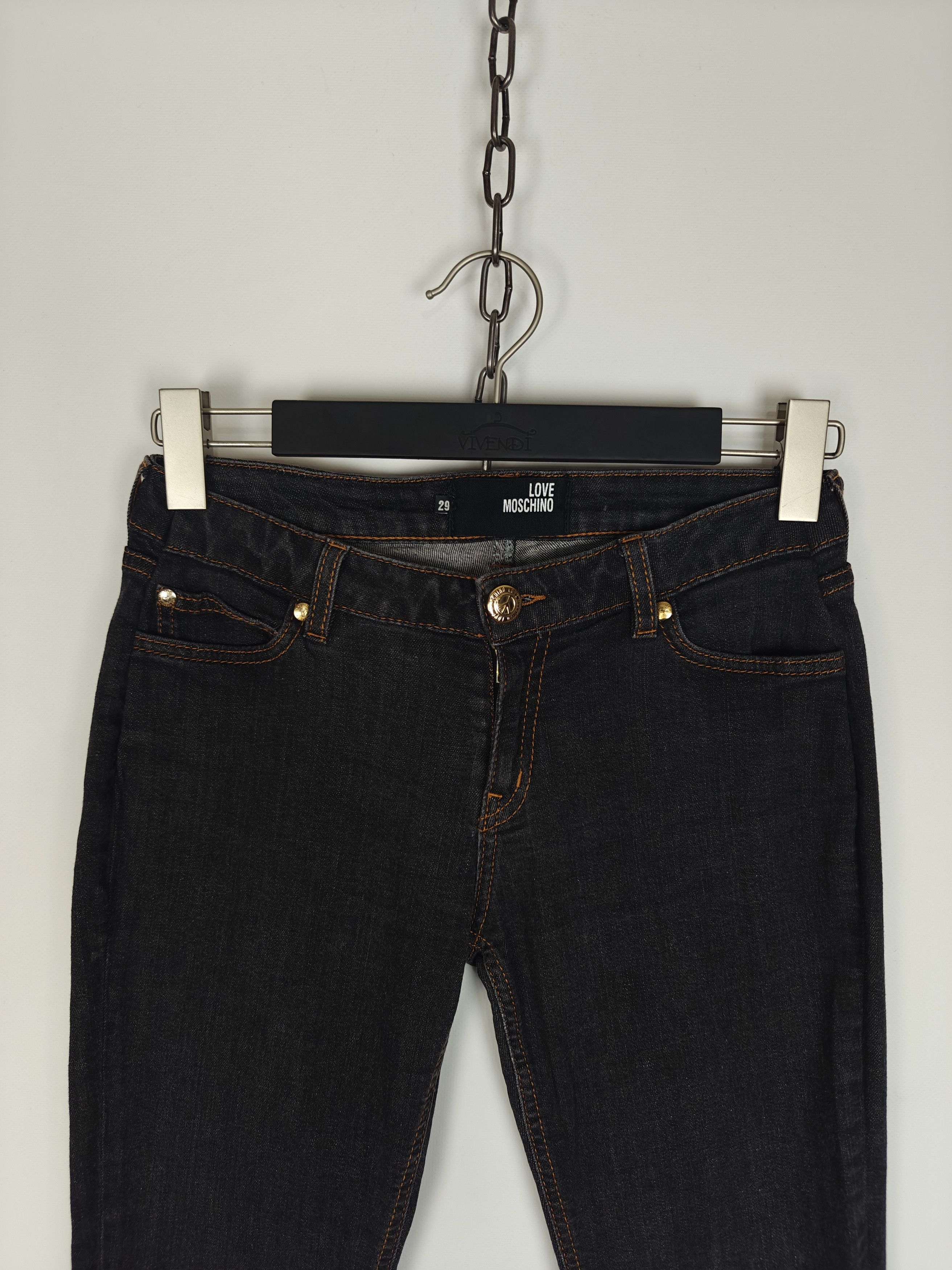 Moschino Love Moschino Jeans Denim Pants Gray size 29x30 Size US 29 - 2 Thumbnail