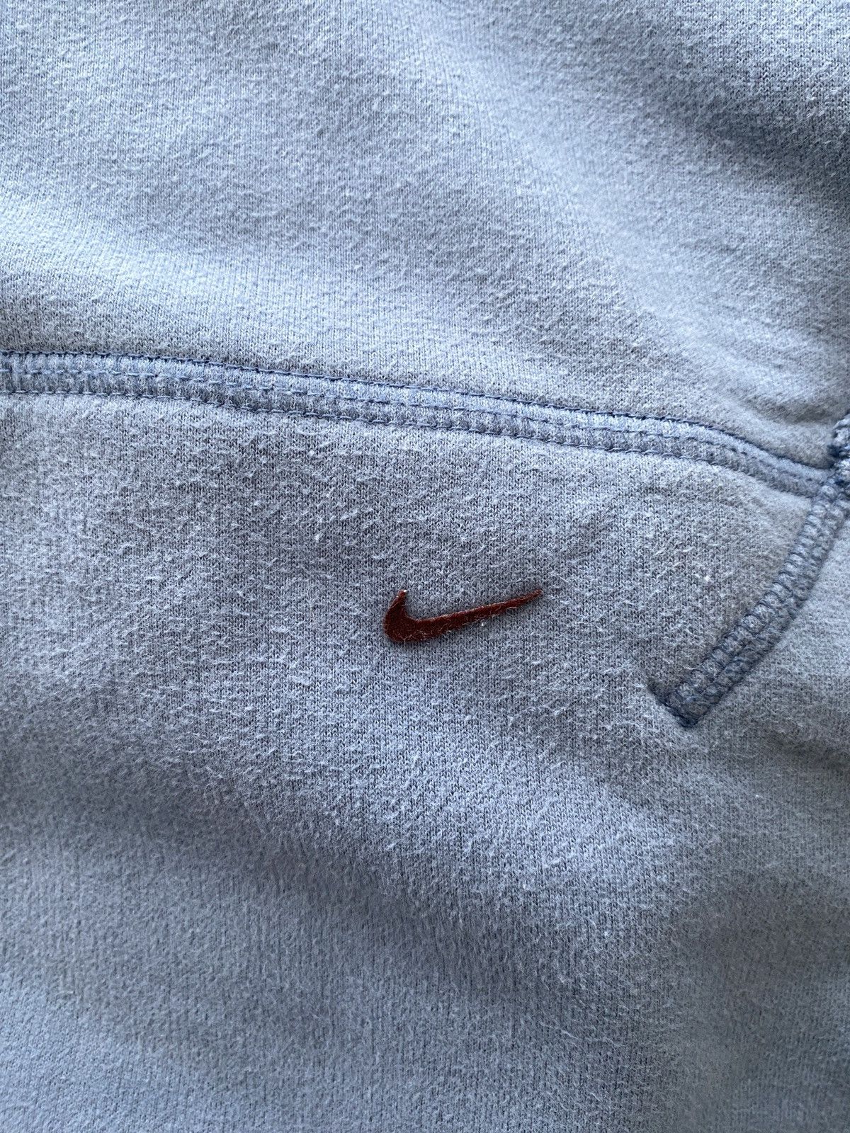 Vintage Nike y2k Vintage Brown Logo Boxy Crewneck Boxy Sweatshirt Size US M / EU 48-50 / 2 - 7 Thumbnail