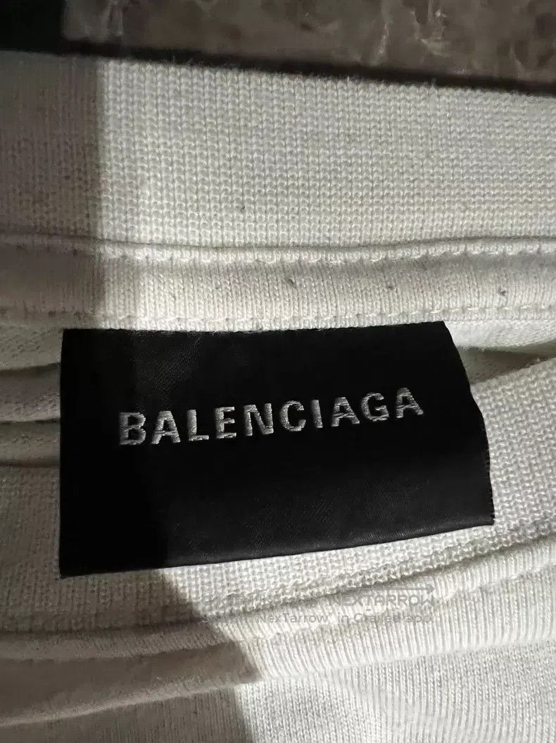 Balenciaga Balenciaga White Embroidered Coke Short Sleeve M Size US M / EU 48-50 / 2 - 3 Thumbnail