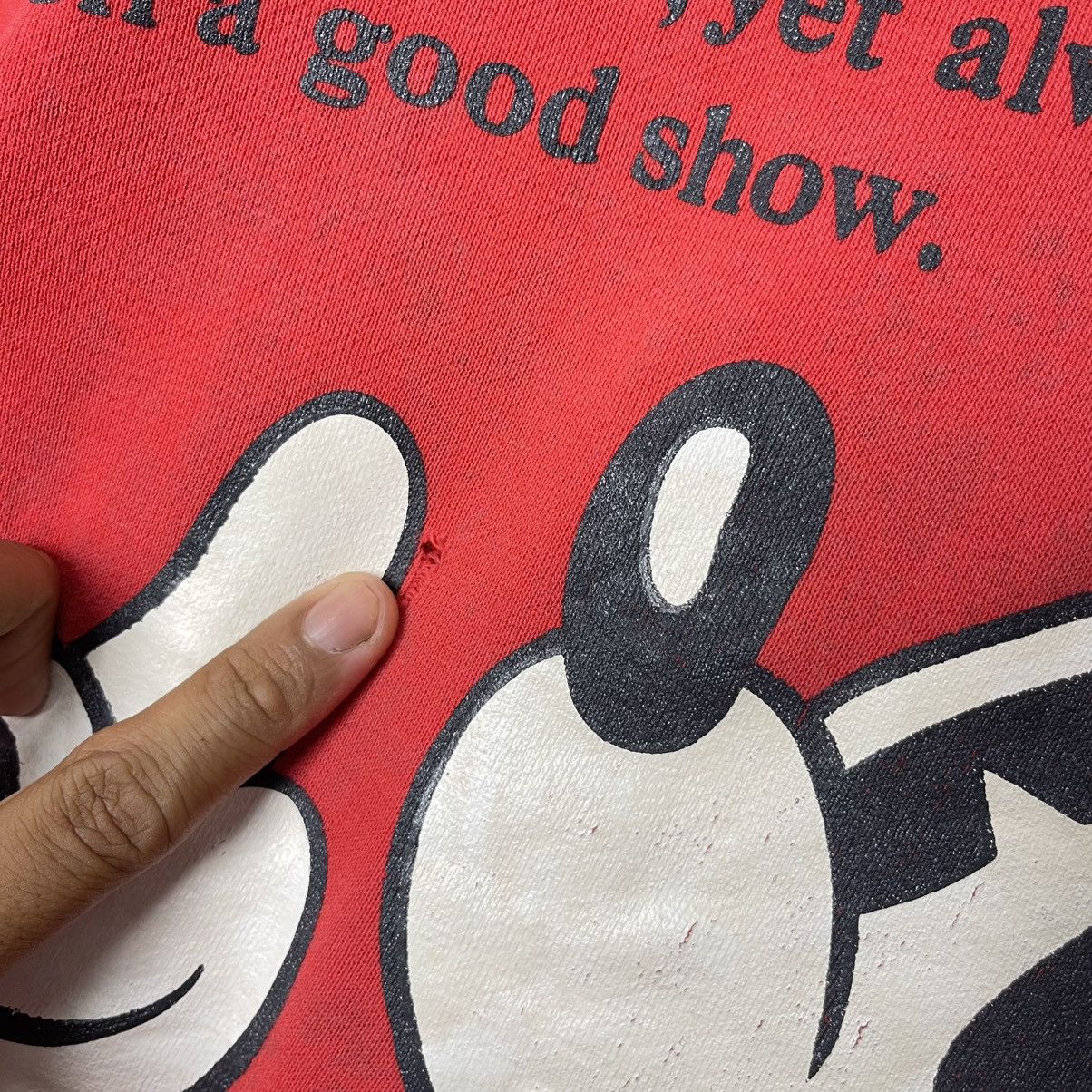 Disney Vintage Mickey & Donald Disney Sweatshirt (Double Sided) Size US M / EU 48-50 / 2 - 7 Thumbnail