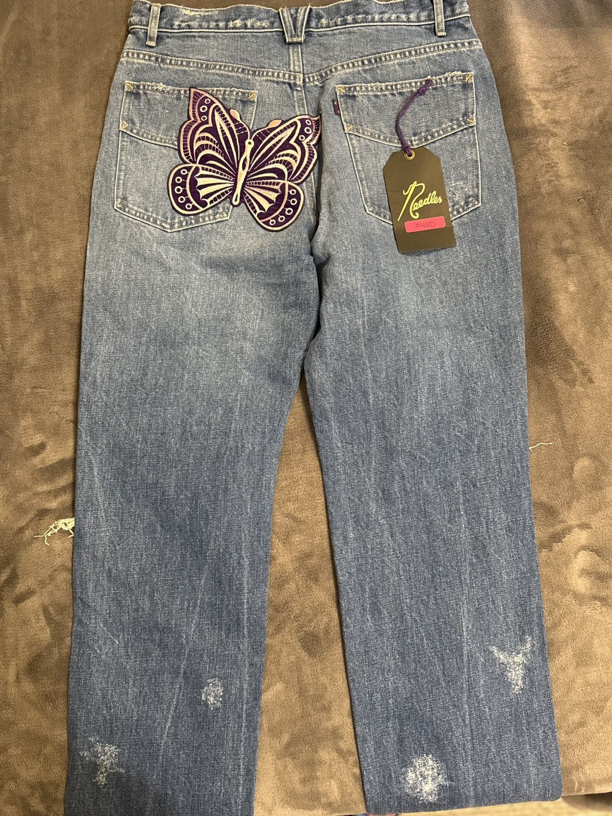 Needles Needles patchwork jeans size SM Size US 28 / EU 44 - 2 Thumbnail