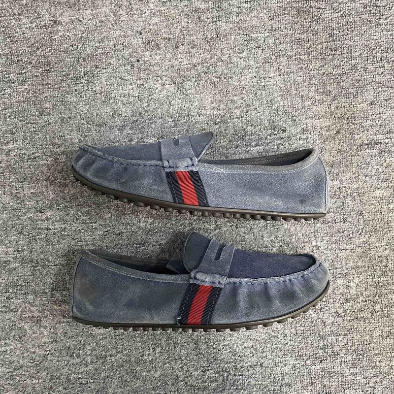 Gucci Gucci Stylish Suede Slip-On Casual Shoes for Men -2508 Size US 8.5 / EU 41-42 - 4 Thumbnail