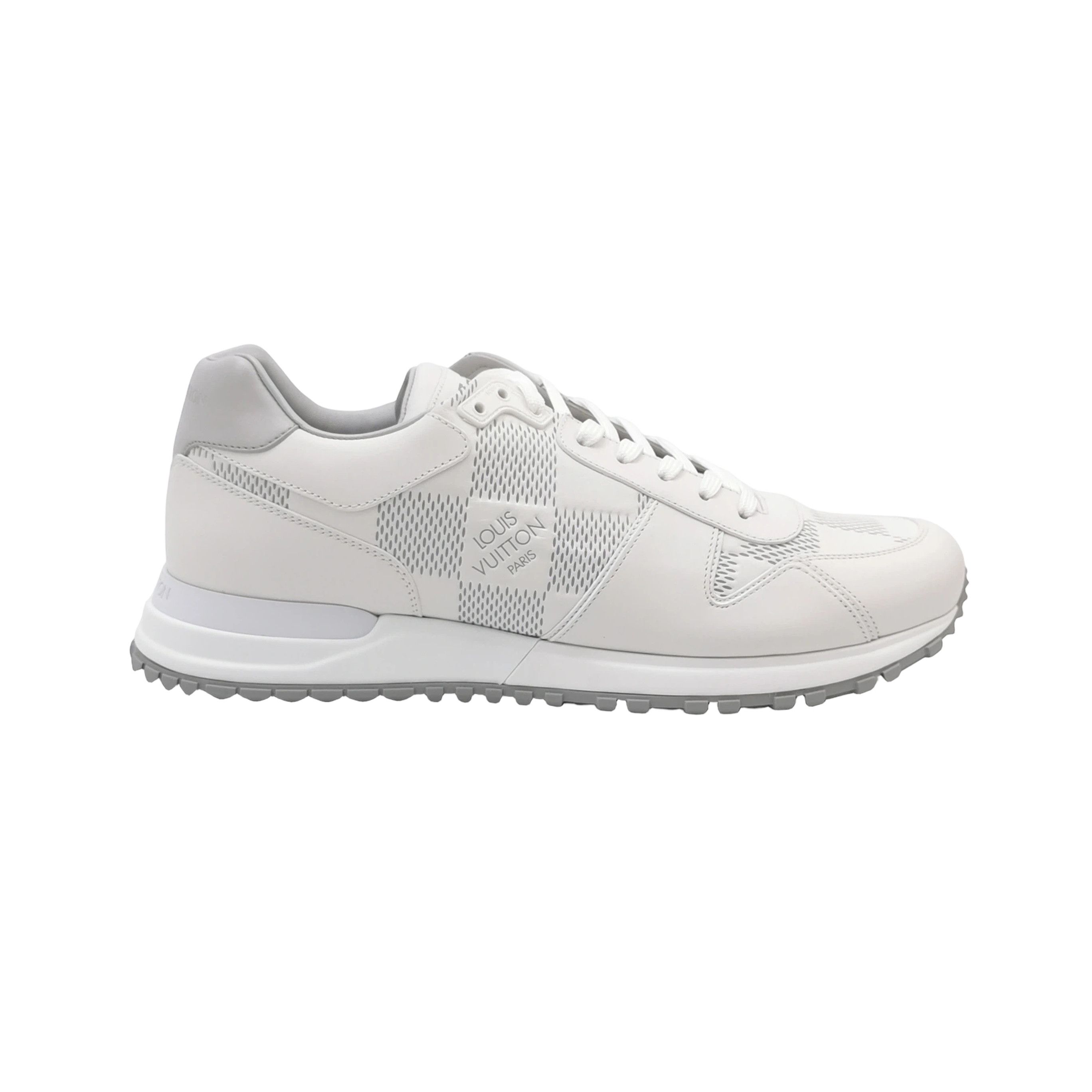 Louis Vuitton Louis Vuitton Run Away Damier Leather Sneakers 43 Size US 10 / EU 43 - 1 Thumbnail