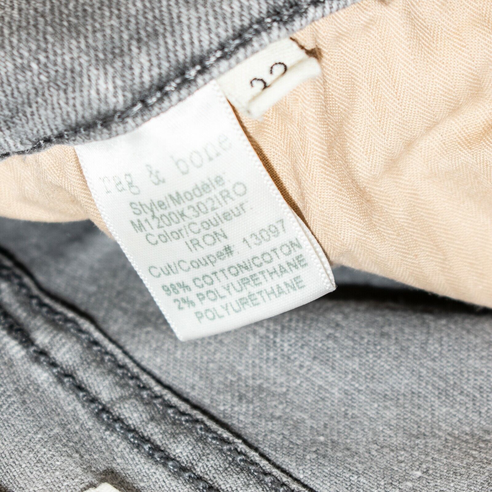 Rag & Bone Rag & Bone NY Standard Issue Fit 0 Supper Skinny Denim Jeans Size US 32 / EU 48 - 10 Thumbnail