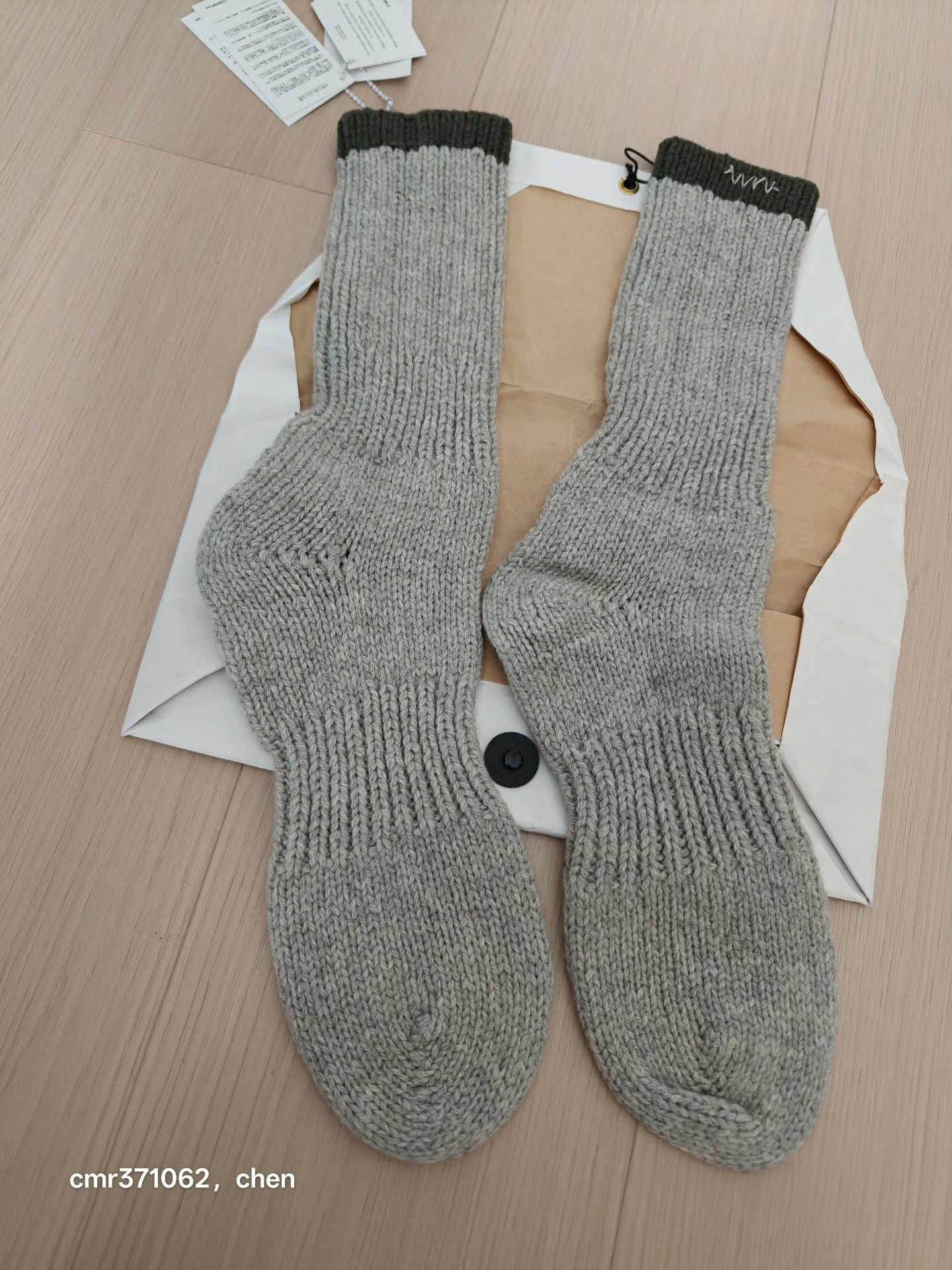 Visvim visvim 22aw achilles hand knit socks Size ONE SIZE - 5 Thumbnail
