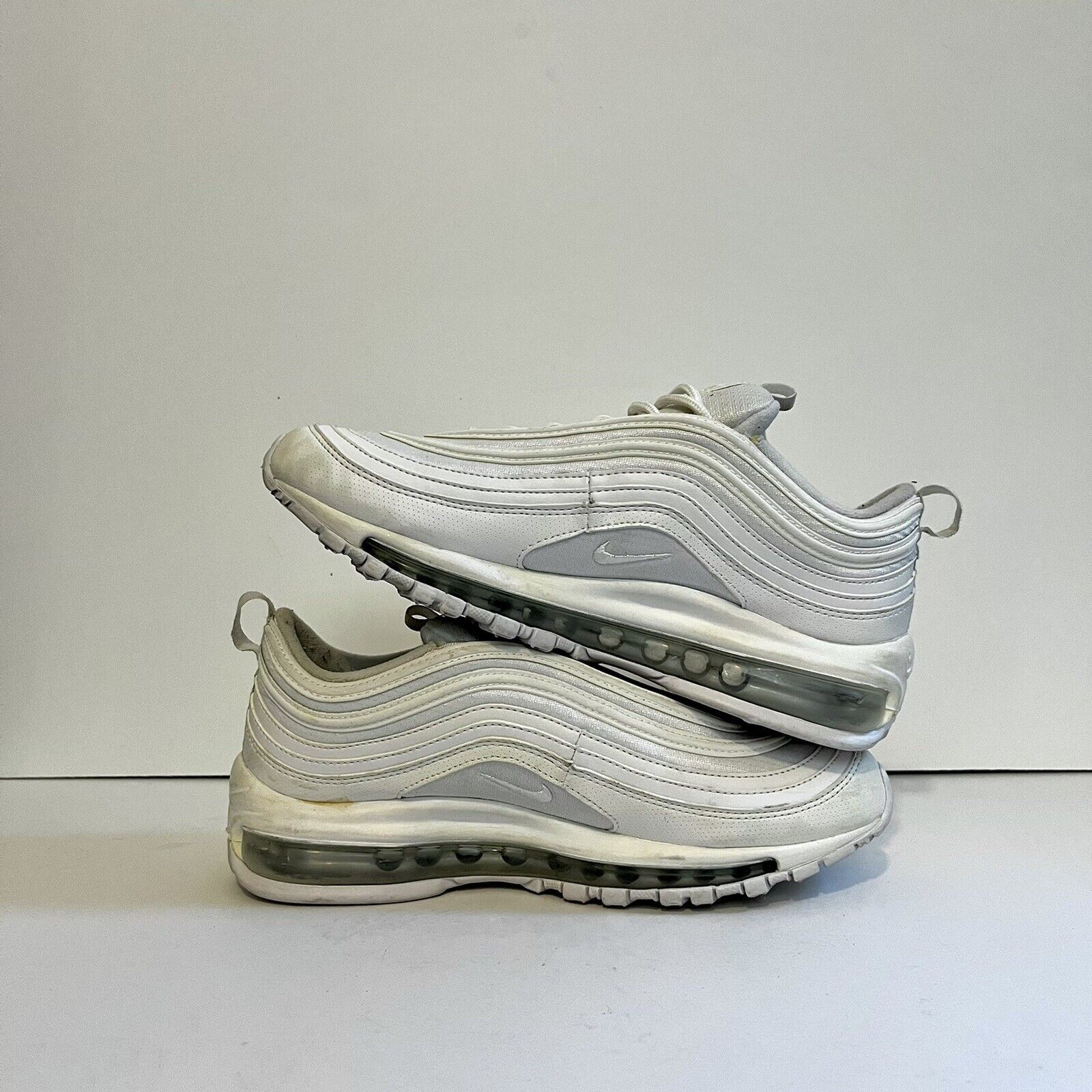 Nike 2020 Nike Air Max 97 Triple White GS 921522-104 Rare Sz 7Y Size US 8.5 / IT 38.5 - 6 Thumbnail
