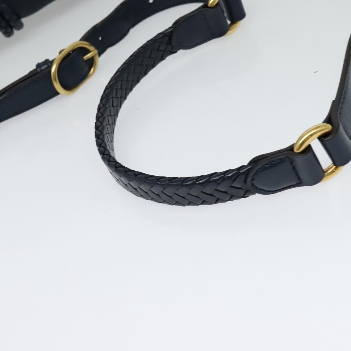 Gucci GUCCI Shoulder Bag Leather Blue Gold Size ONE SIZE - 7 Thumbnail