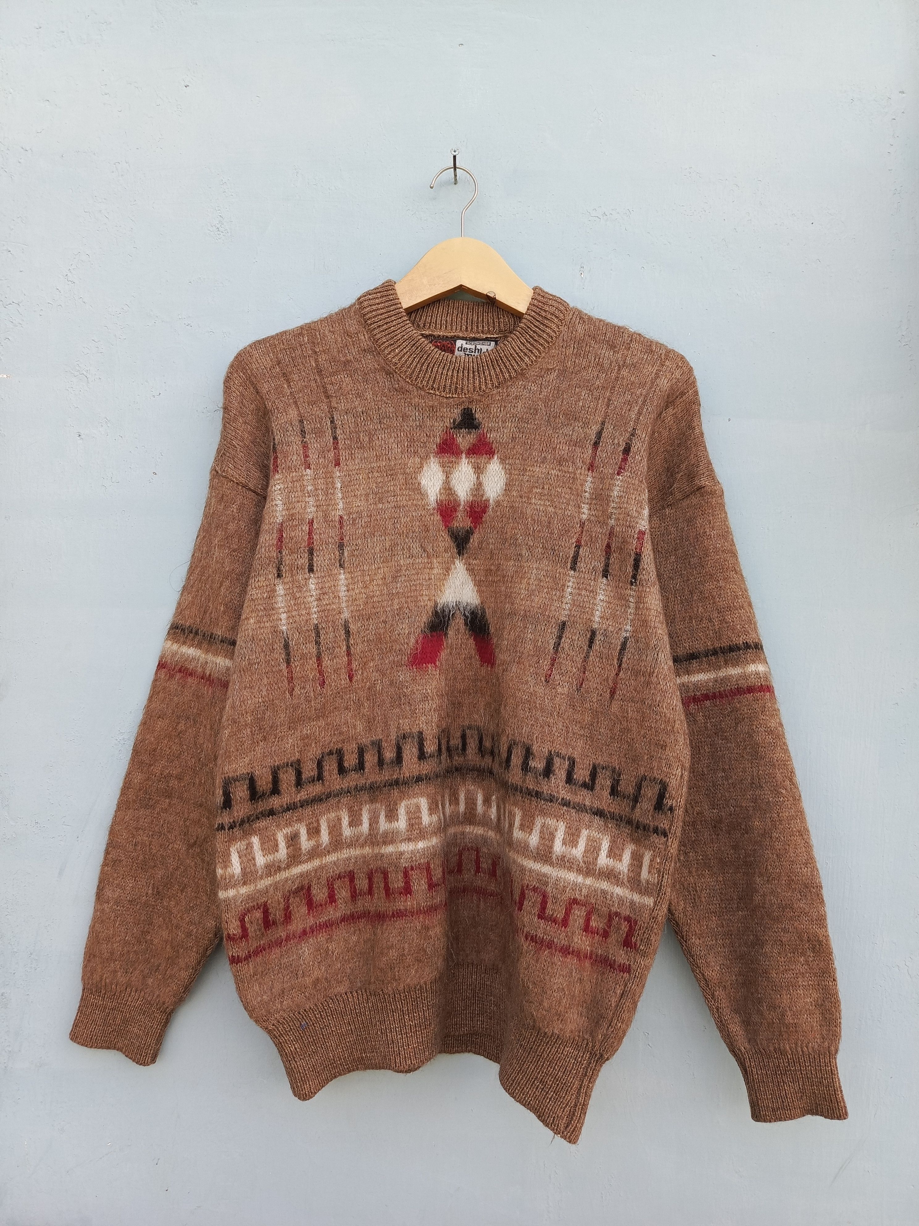 Homespun Knitwear × Vintage Desh mukh pattern knitwear Size US M / EU 48-50 / 2 - 1 Thumbnail