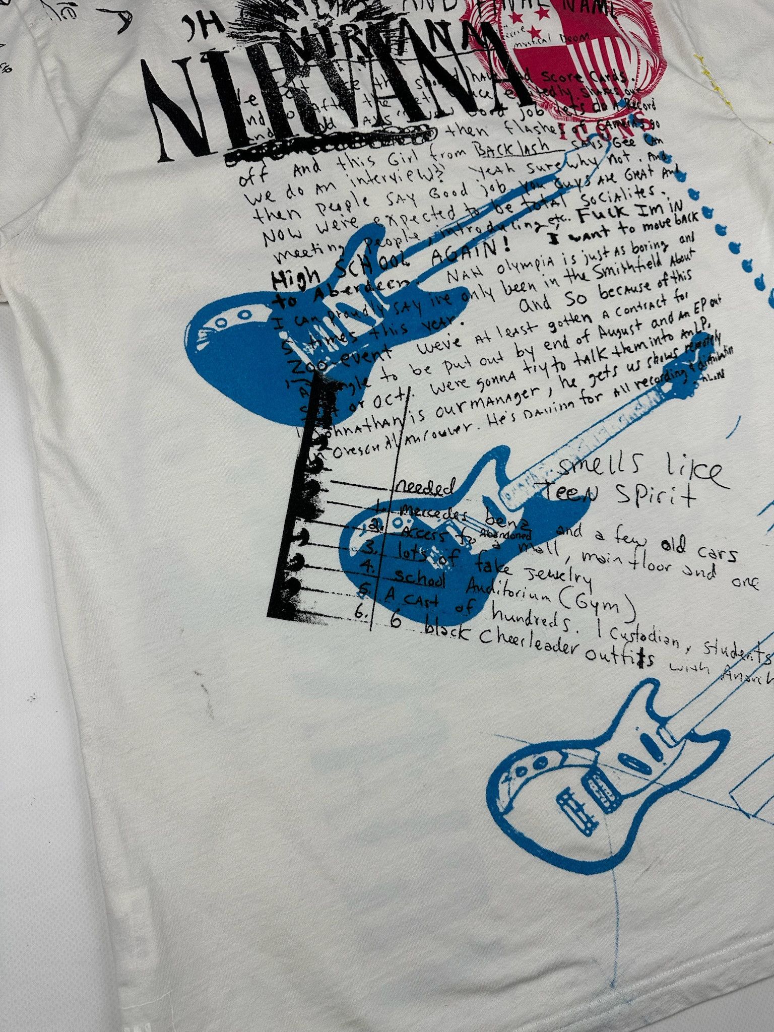 Band Tees Vintage Nirvana tee all over print tshirt Size US L / EU 52-54 / 3 - 2 Thumbnail