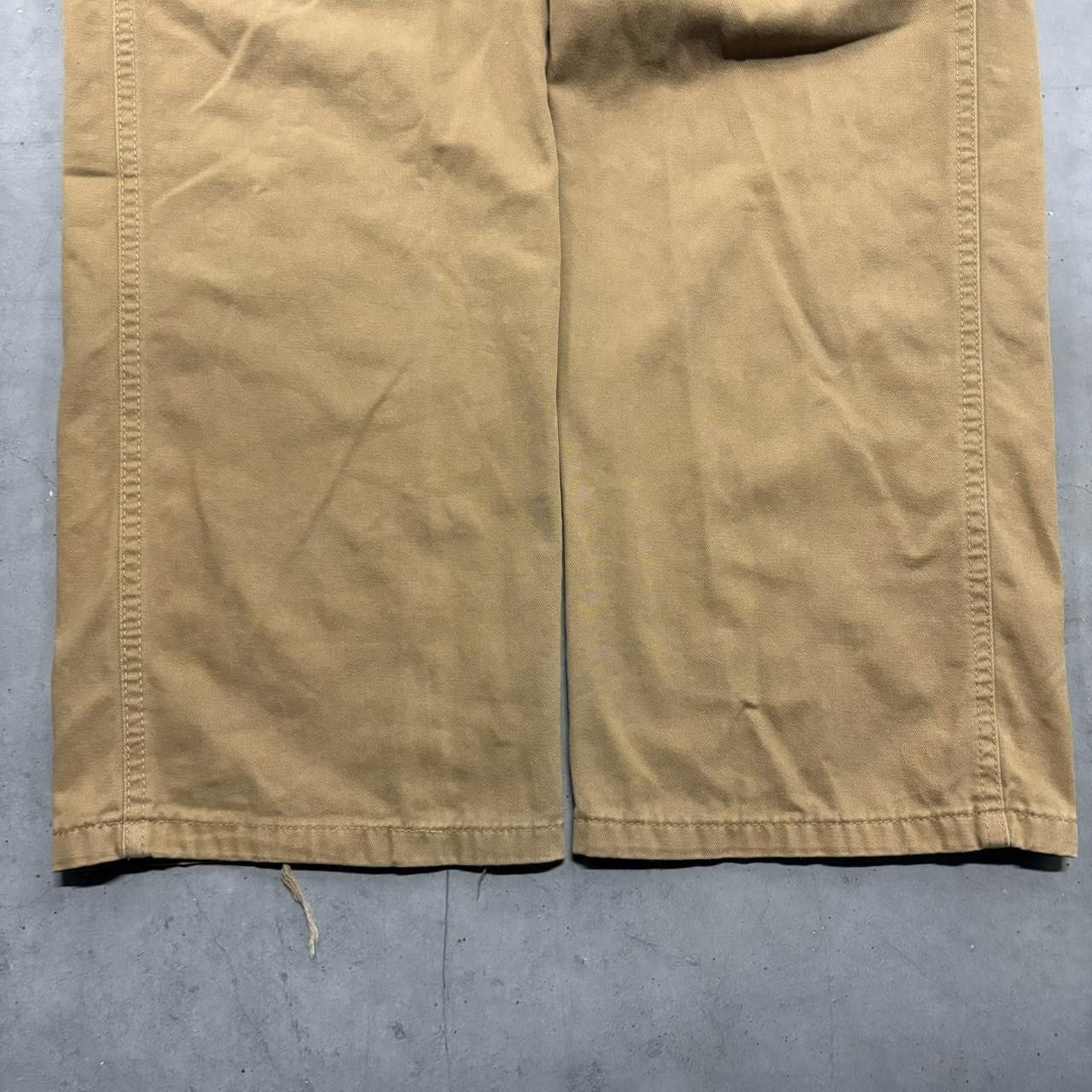 Vintage Crazy Vintage Y2K/2000s Baggy Khaki Skater Style Carhartt Style Cargo Pants! Size US 40 / EU 56 - 4 Thumbnail