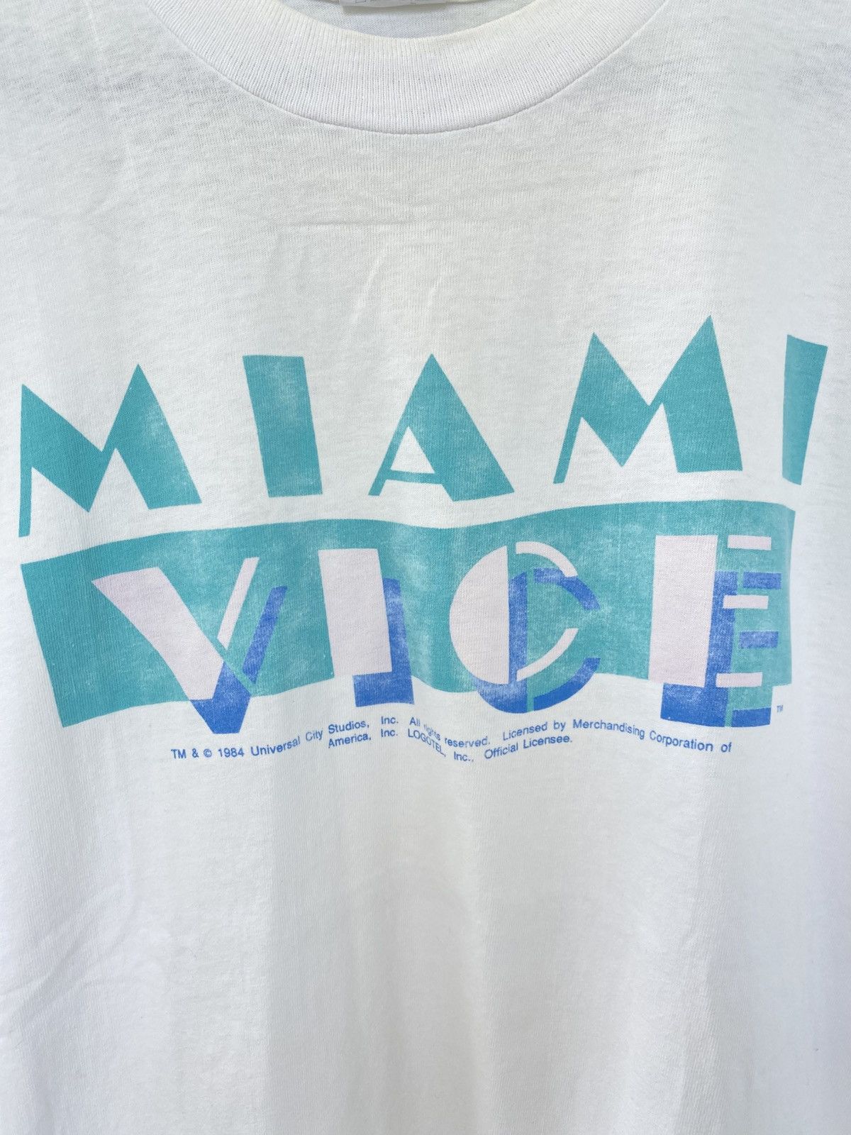 Vintage Vintage Very Rare Miami Vice 80s Movie Tee Size US M / EU 48-50 / 2 - 3 Thumbnail