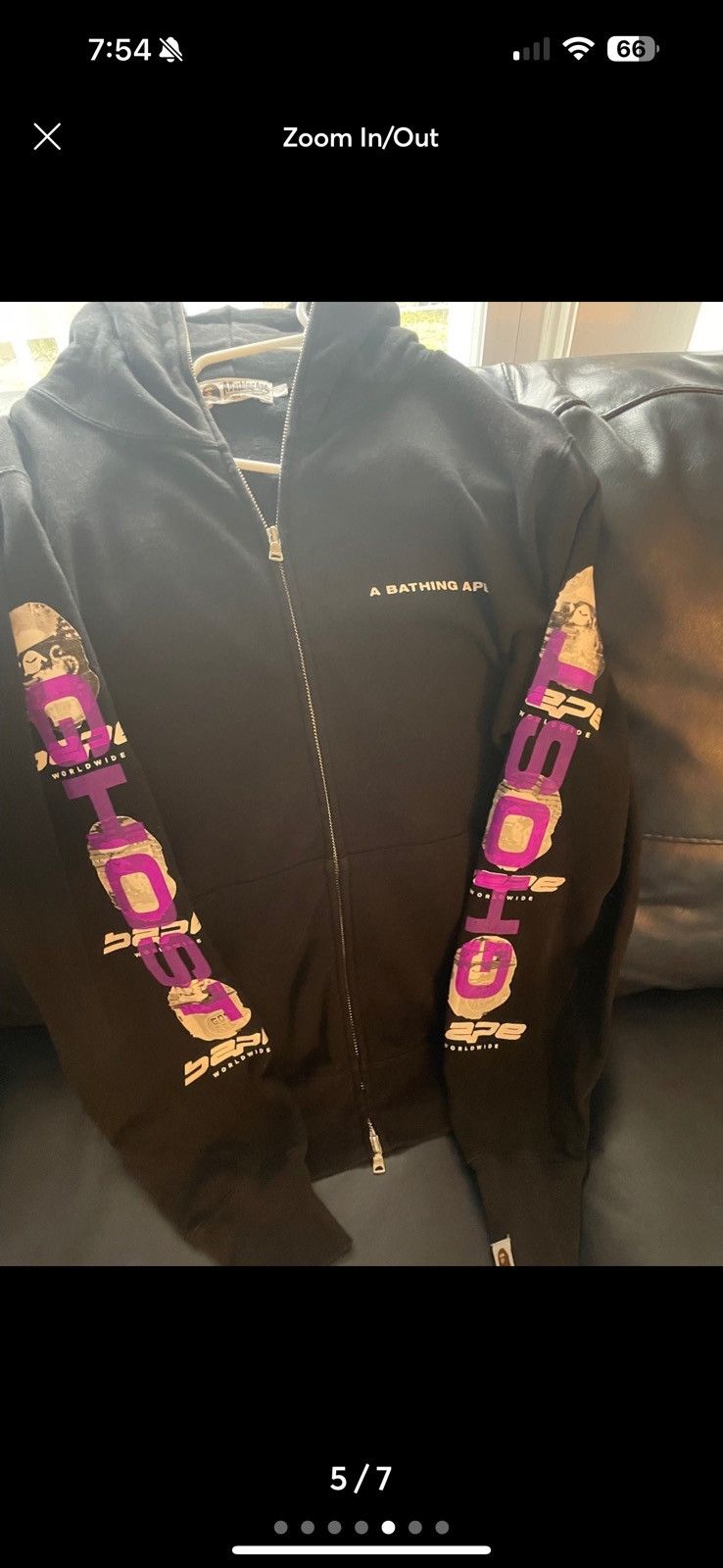 Bape Bape ghost hoodie Size US L / EU 52-54 / 3 - 3 Thumbnail