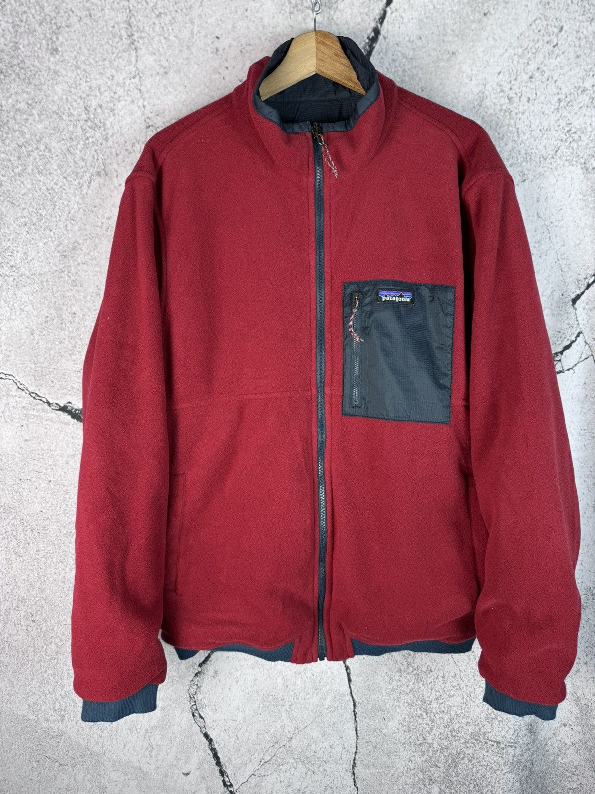 Patagonia Patagonia Reversible Fleece/Nylon Jacket Made in USA Retro Size US L / EU 52-54 / 3 - 1 Thumbnail