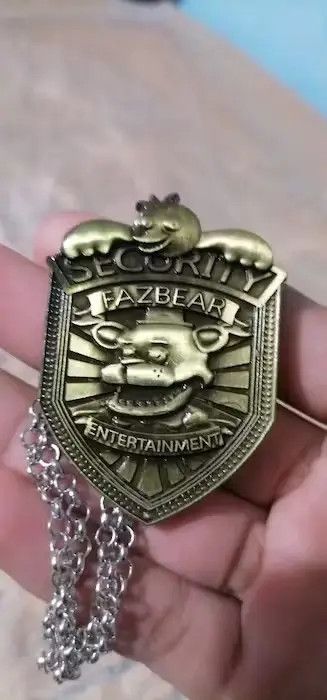 Japanese Brand Anime Game FNAF Figures Freddy Necklace Size ONE SIZE - 3 Thumbnail