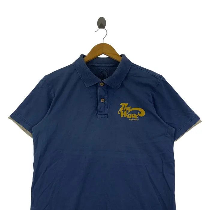Uniqlo UNIQLO x THE WAVE FOREVER Sun Faded Polo Tee Shirt Size US M / EU 48-50 / 2 - 2 Thumbnail