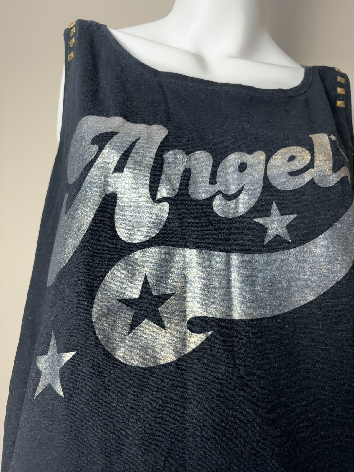 Japanese Brand × Vintage Angel printed tank top vintage grunge Size XL / US 12-14 / IT 48-50 - 7 Thumbnail