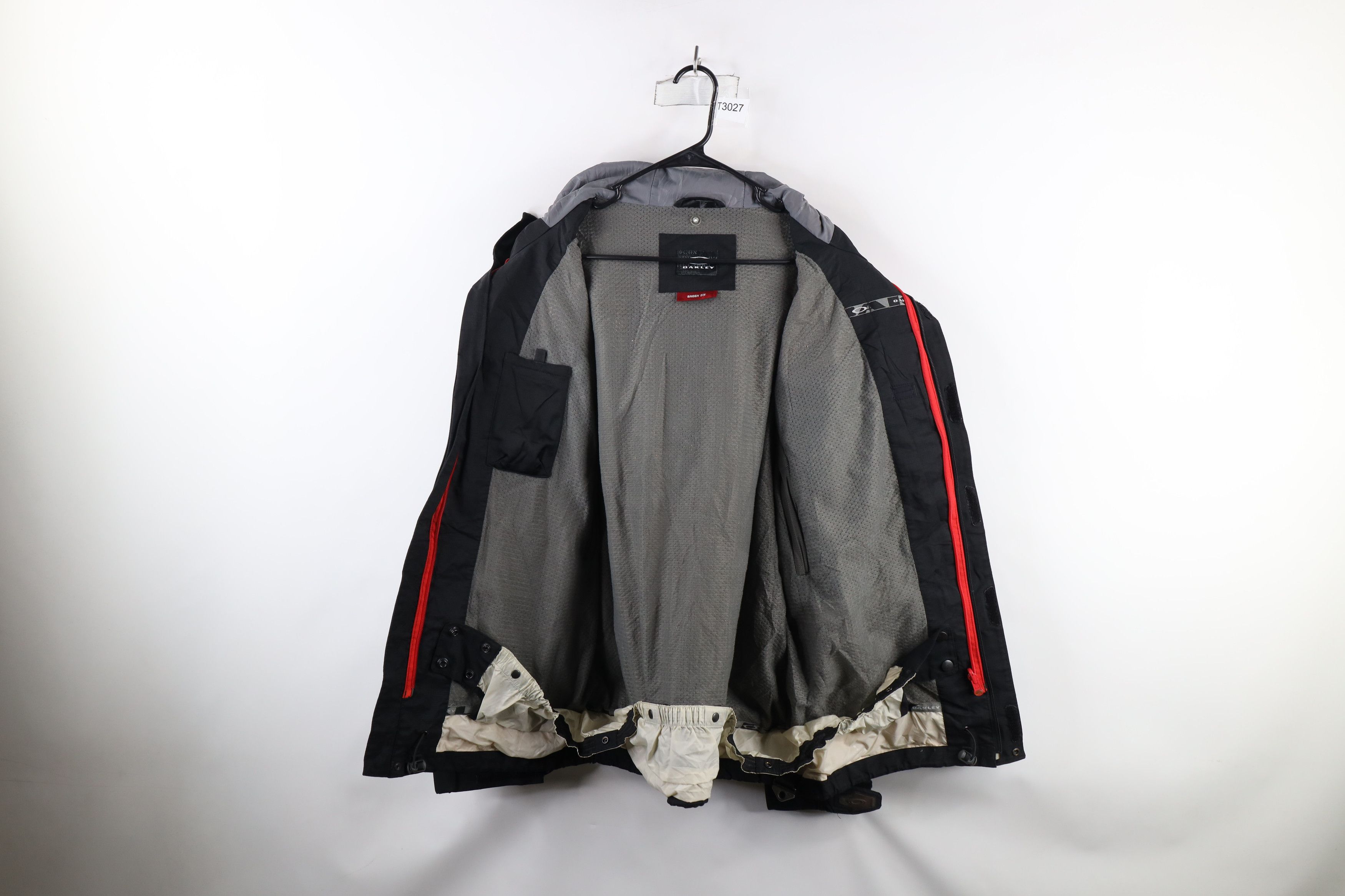 Oakley × Vintage Vintage Oakley Baggy Fit Snowboard Hooded Parka Jacket Size US M / EU 48-50 / 2 - 14 Thumbnail