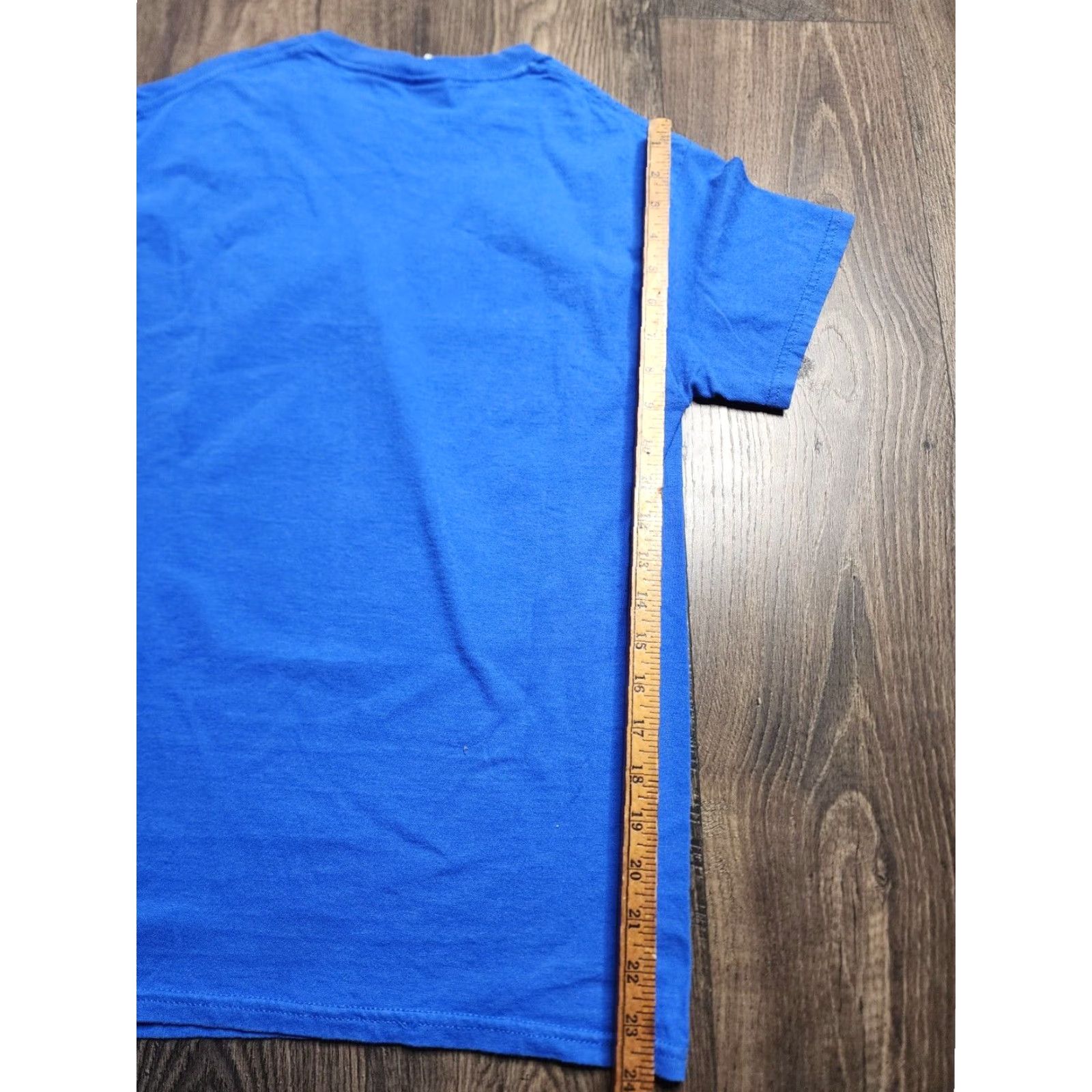 Gildan Gildan Mens S Blue Fiesta San Antonio Texas 2014 Travel Souvenir T-Shirt Size US S / EU 44-46 / 1 - 2 Thumbnail