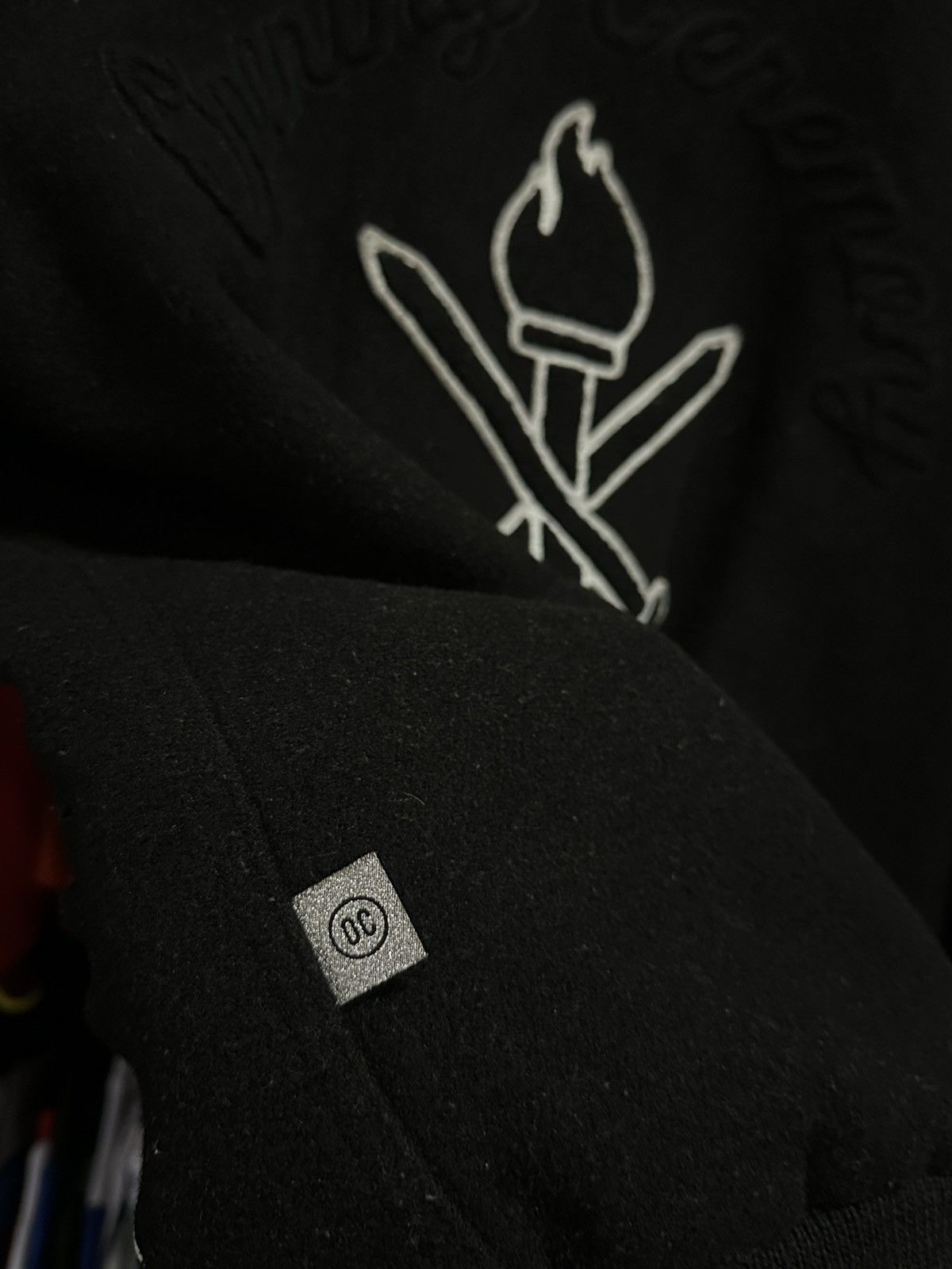 Opening Ceremony Opening Ceremony Black Varsity Jacket Multi Patch Women’s Size S / US 4 / IT 40 - 12 Thumbnail