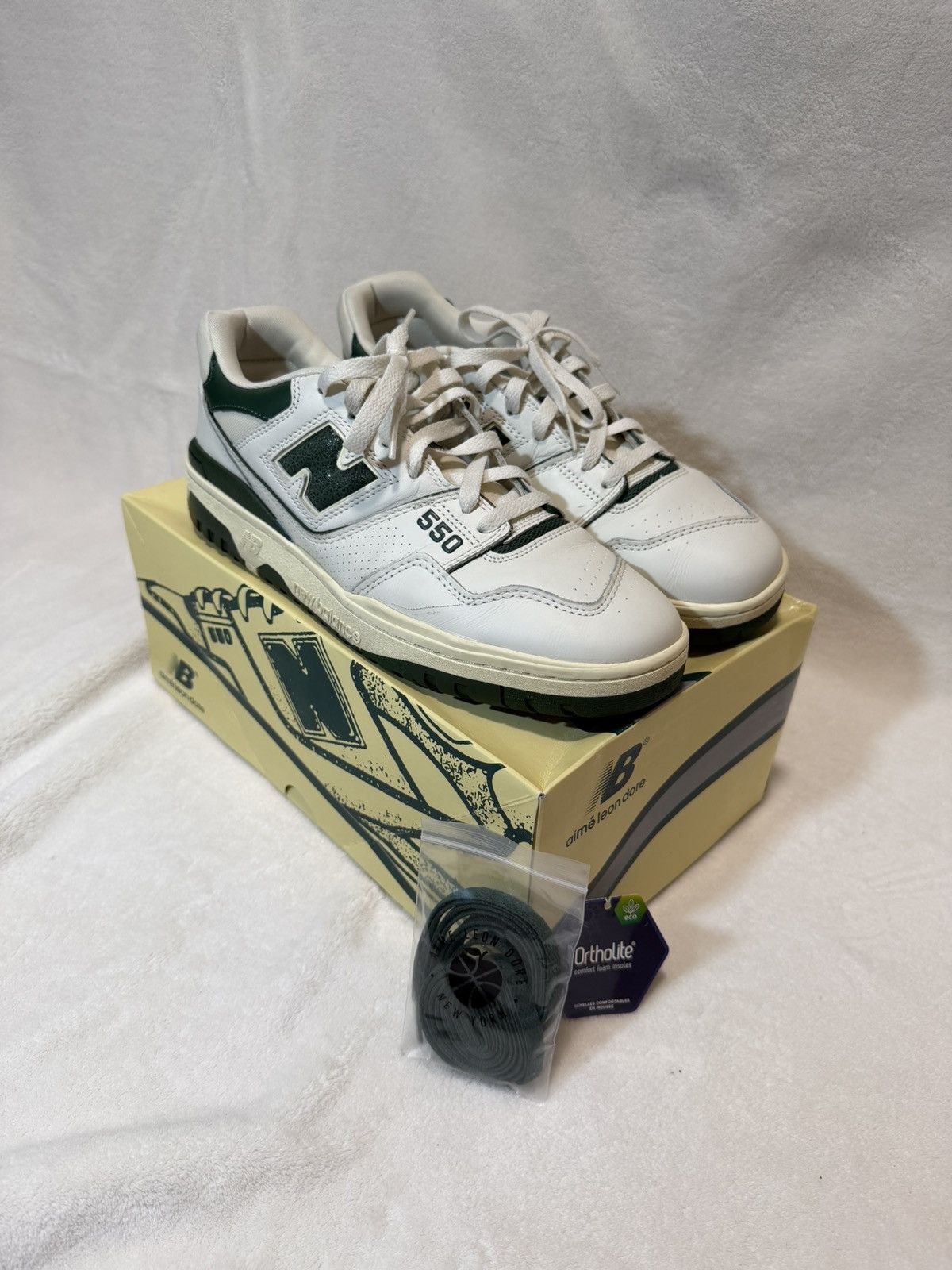 Aime Leon Dore × New Balance New Balance 550 Aime Leon Dore Evergreen Size US 10 / EU 43 - 1 Thumbnail