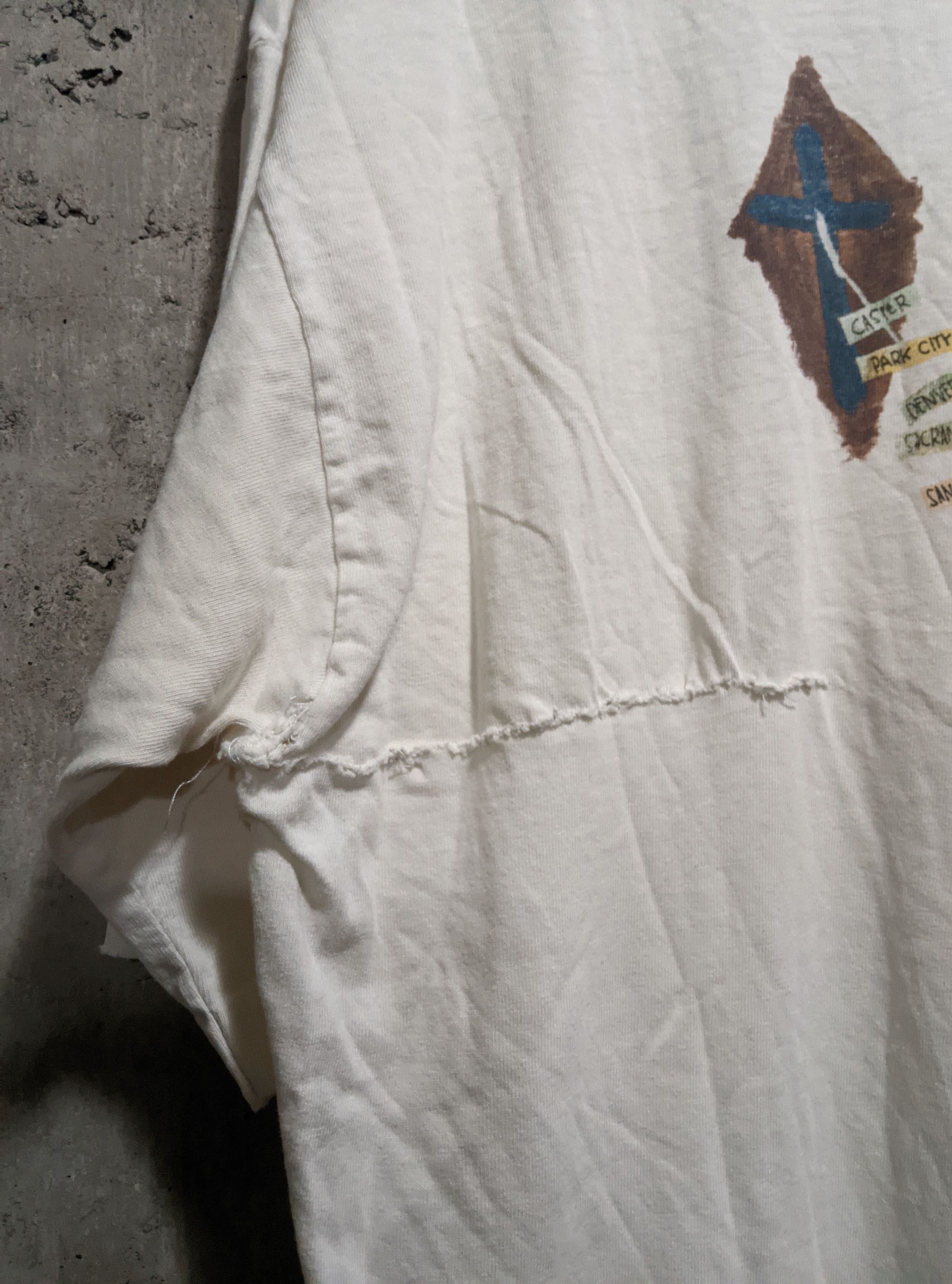 Band Tees Vintage 1995 thrashed Pearl jam mr point grunge t shirt Size US XL / EU 56 / 4 - 16 Thumbnail