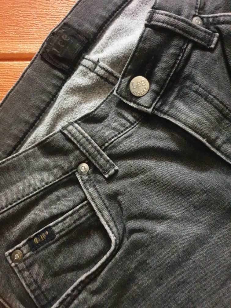 Japanese Brand 💥Lee riders custom zipper leg distressed jeans Size US 30 / EU 46 - 12 Thumbnail
