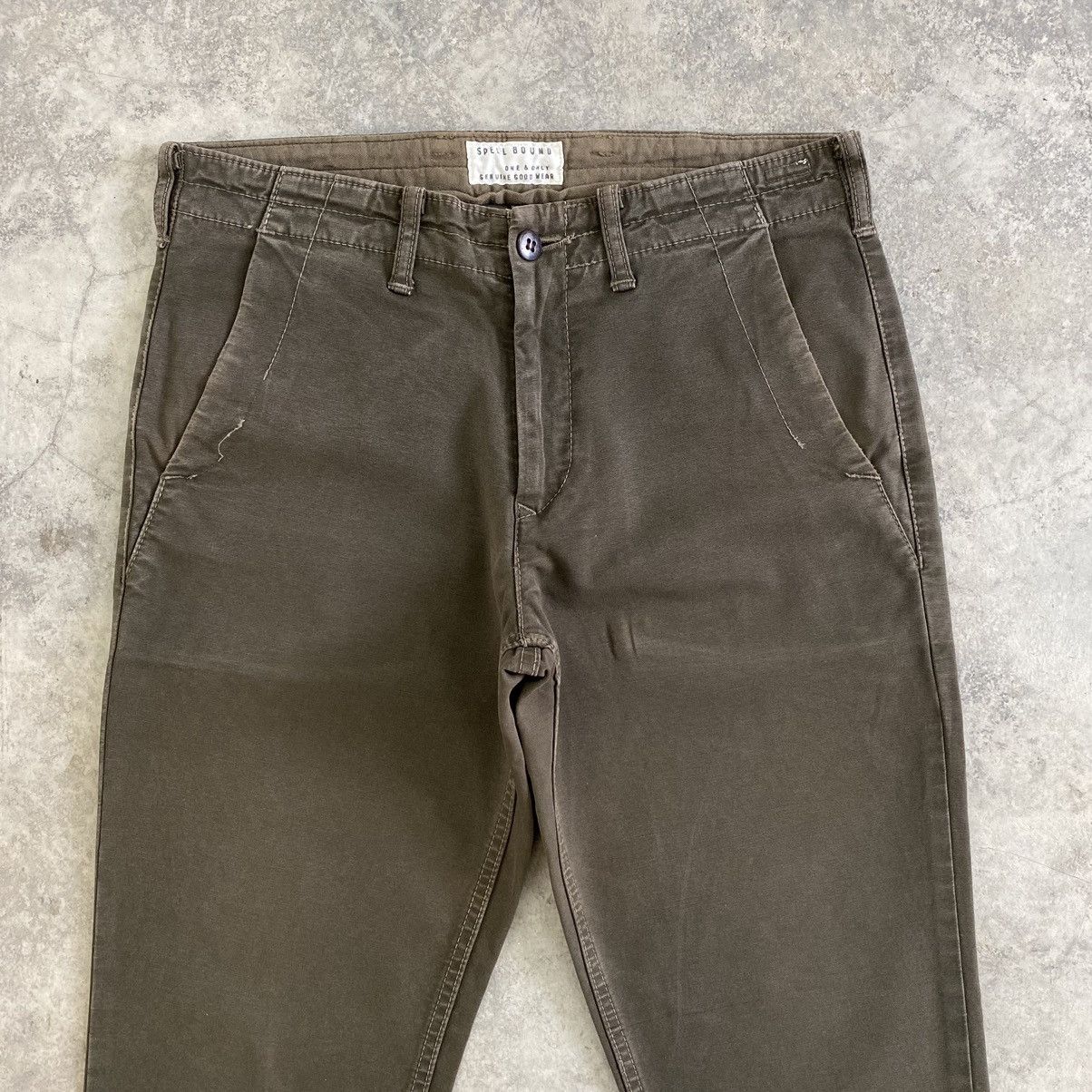Spellbound VTG Spellbound Japan Chino Trousers Pants Slim Fit Size US 28 / EU 44 - 6 Thumbnail
