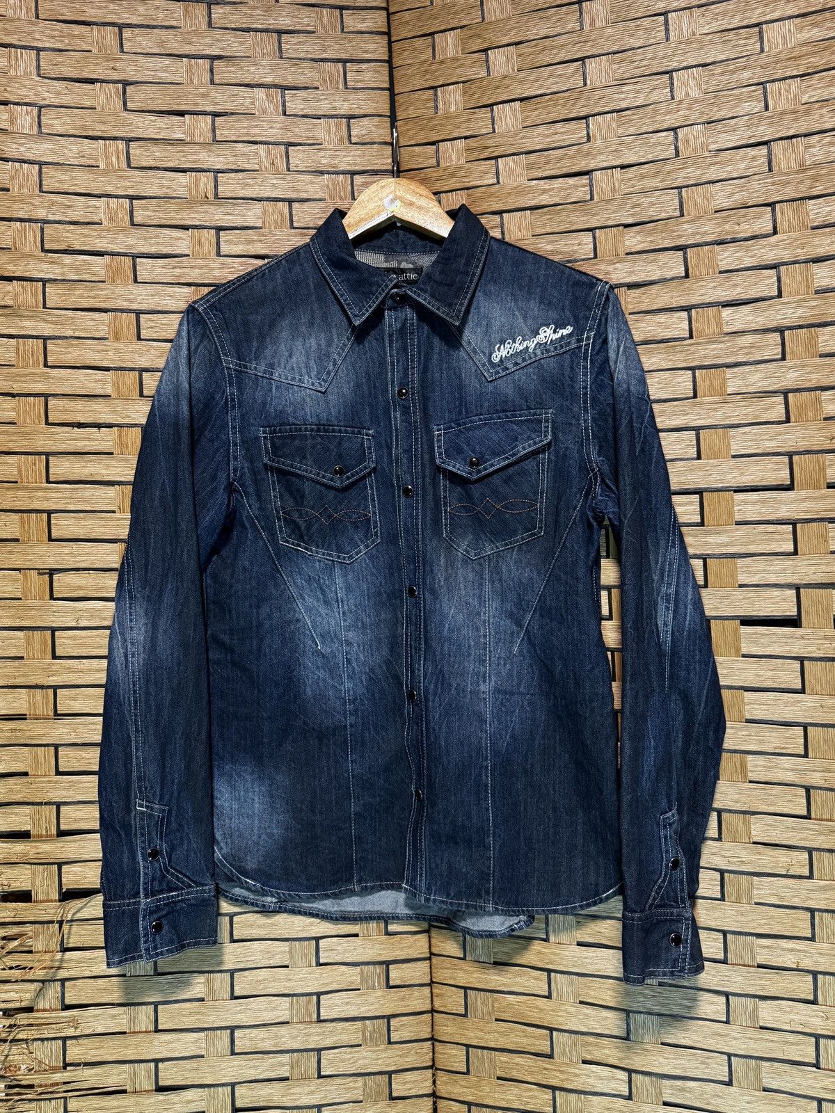 In The Attic Vintage In The Attic button up denim jacket Size US M / EU 48-50 / 2 - 2 Thumbnail