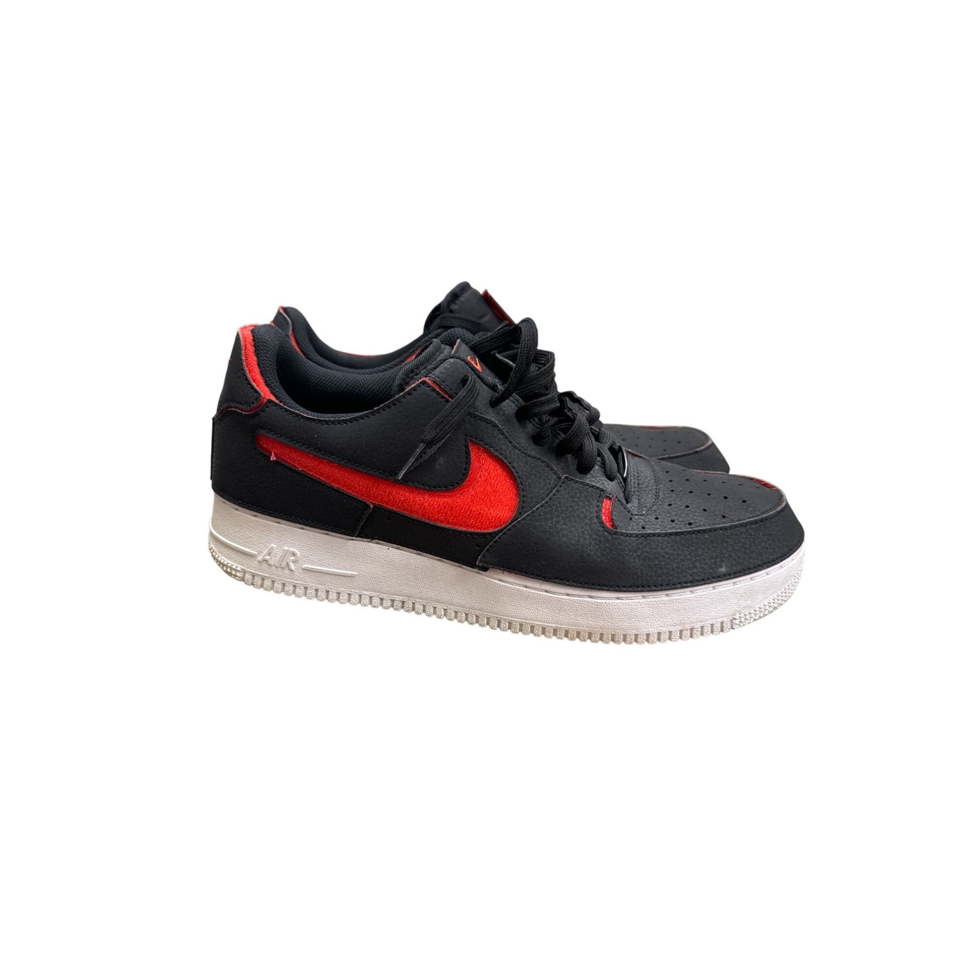 Nike Nike Air Force 1 Mens black chile low shoes sneakers 11 SKU Size US 11 / EU 44 - 3 Thumbnail