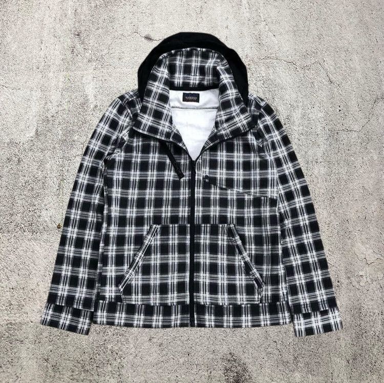 Nicole Club 2000s Nicole Club For Men Goa Bono Style Jacket Plaid Size US M / EU 48-50 / 2 - 2 Thumbnail