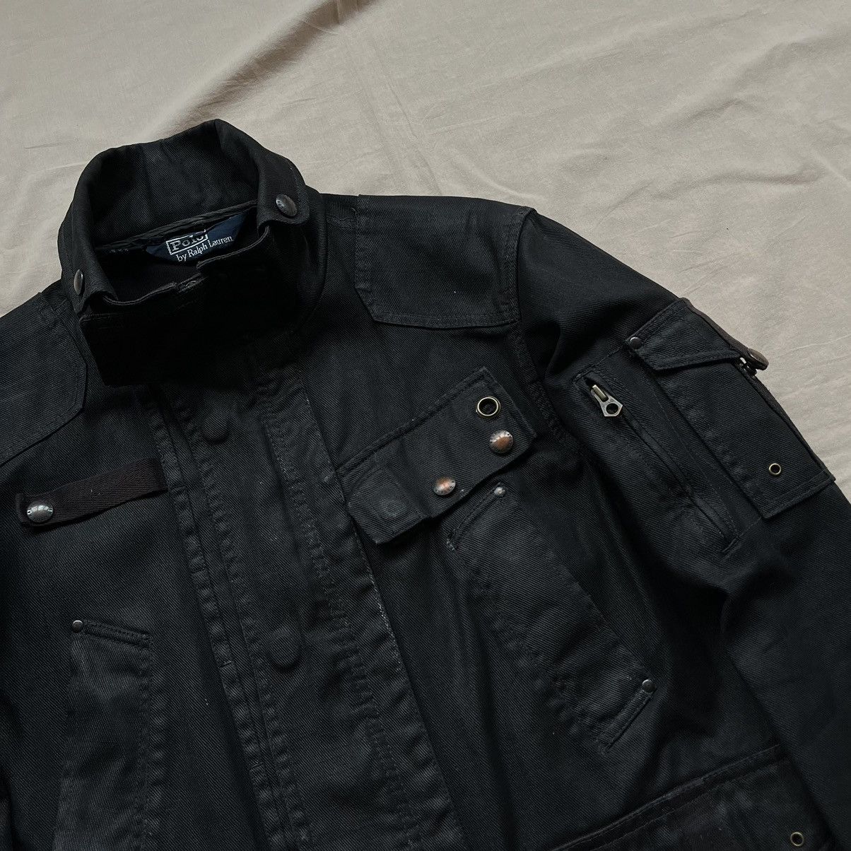Polo Ralph Lauren Polo Ralph Lauren Waxed Multi-pocket Jacket Size US L / EU 52-54 / 3 - 5 Thumbnail