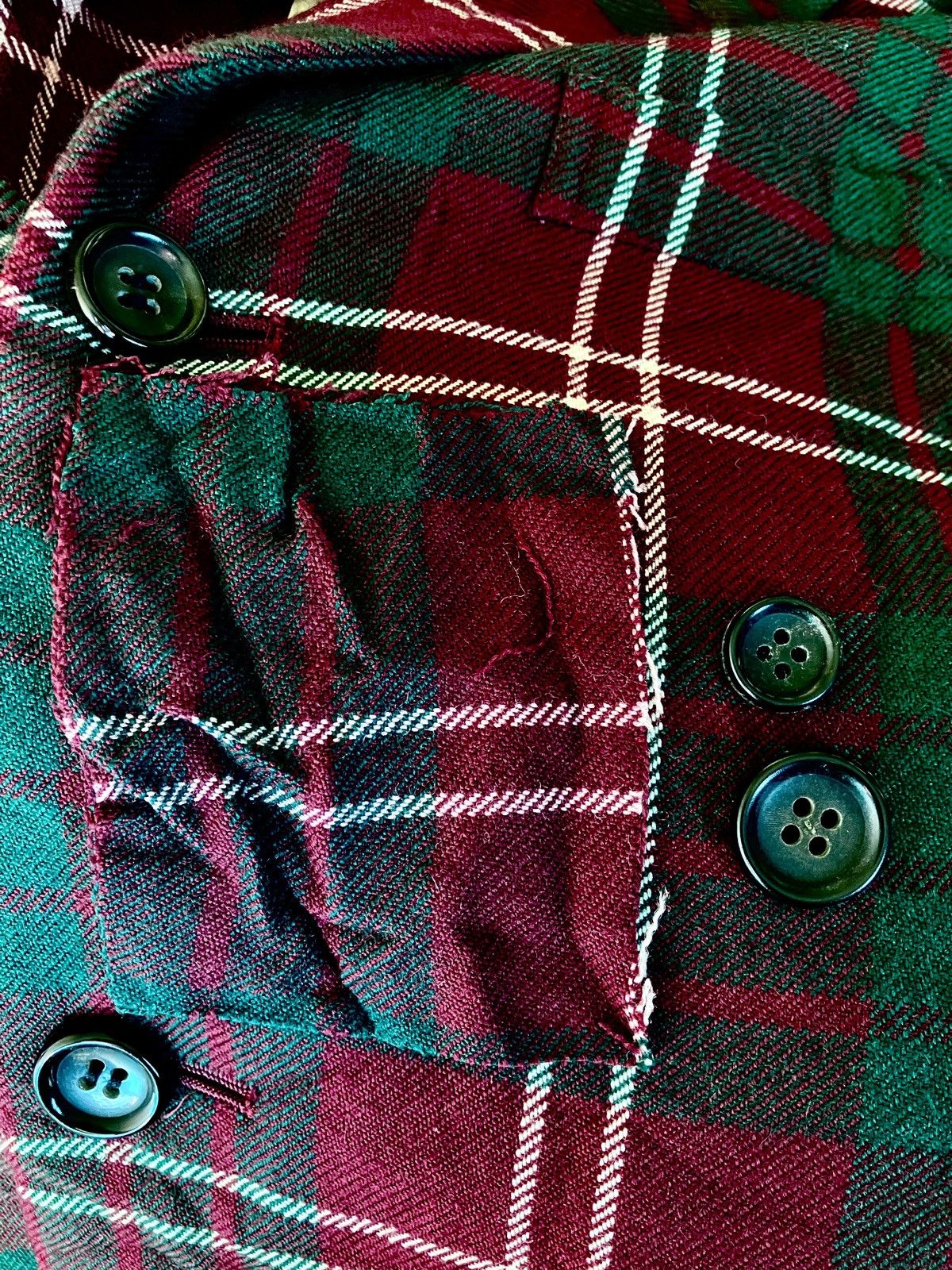 Comme des Garcons Homme Plus Comme Des Garçons Homme Plus x Jamie Reid AW2008 Tartan Suit Size 40R - 10 Thumbnail