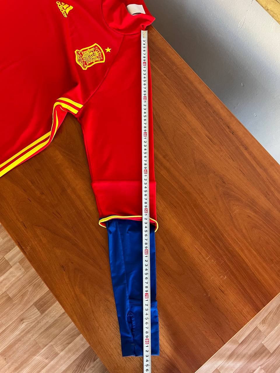 Adidas 2015 SPAIN TEAM TRAINING SOCCER FOOTBALL LONG SLEEVE ADIDAS Size US S / EU 44-46 / 1 - 14 Thumbnail