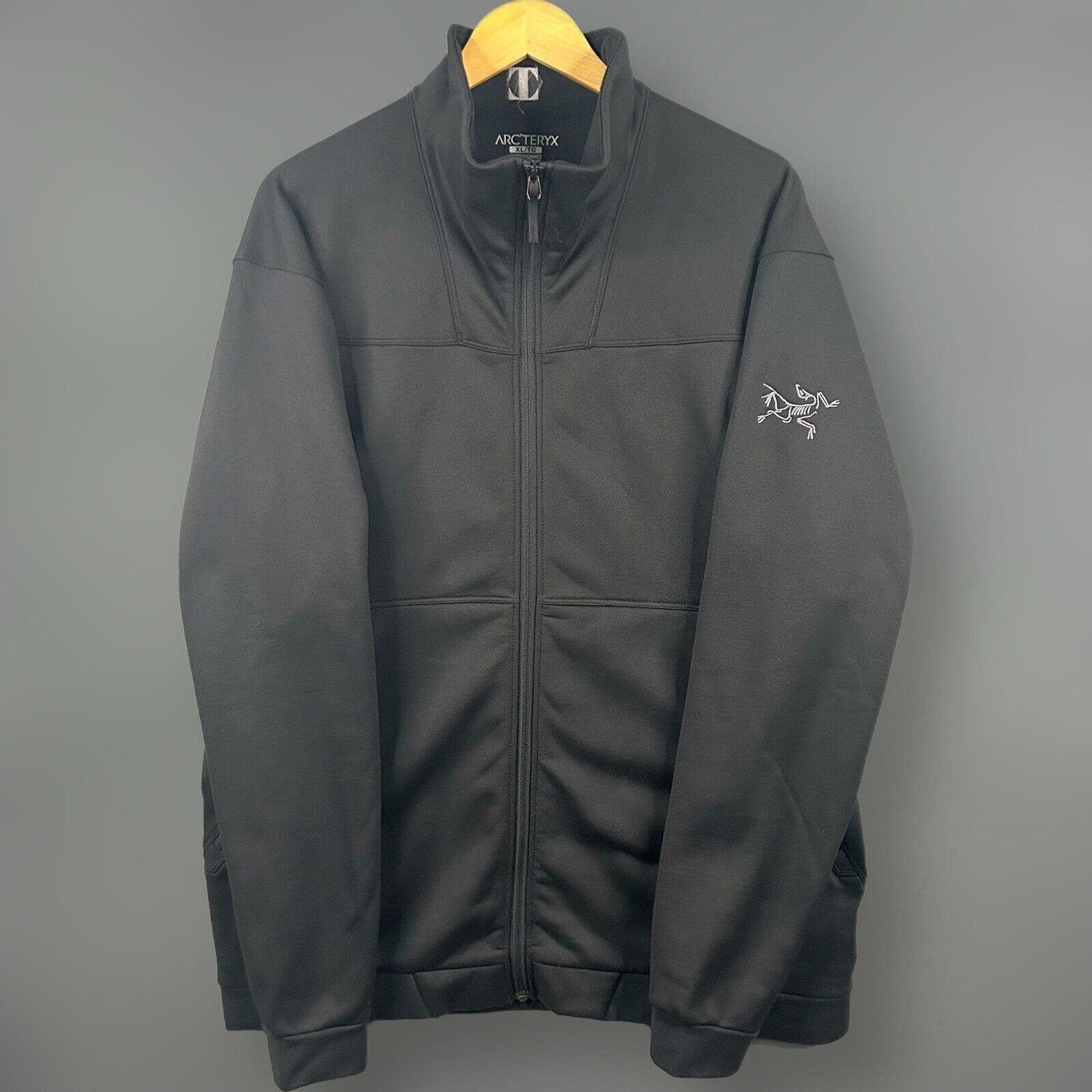 image of Arcteryx Arc’Teryx Full Zip Soft Shell Jacket Men’S XL Embroidered in Grey, Men's