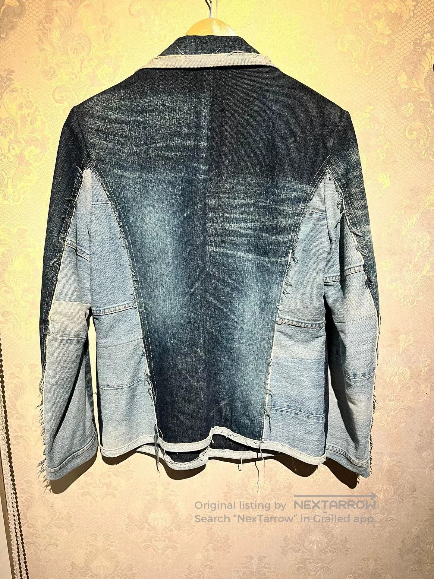 Japanese Brand denim blazer with modern design features. Size US M / EU 48-50 / 2 - 8 Thumbnail