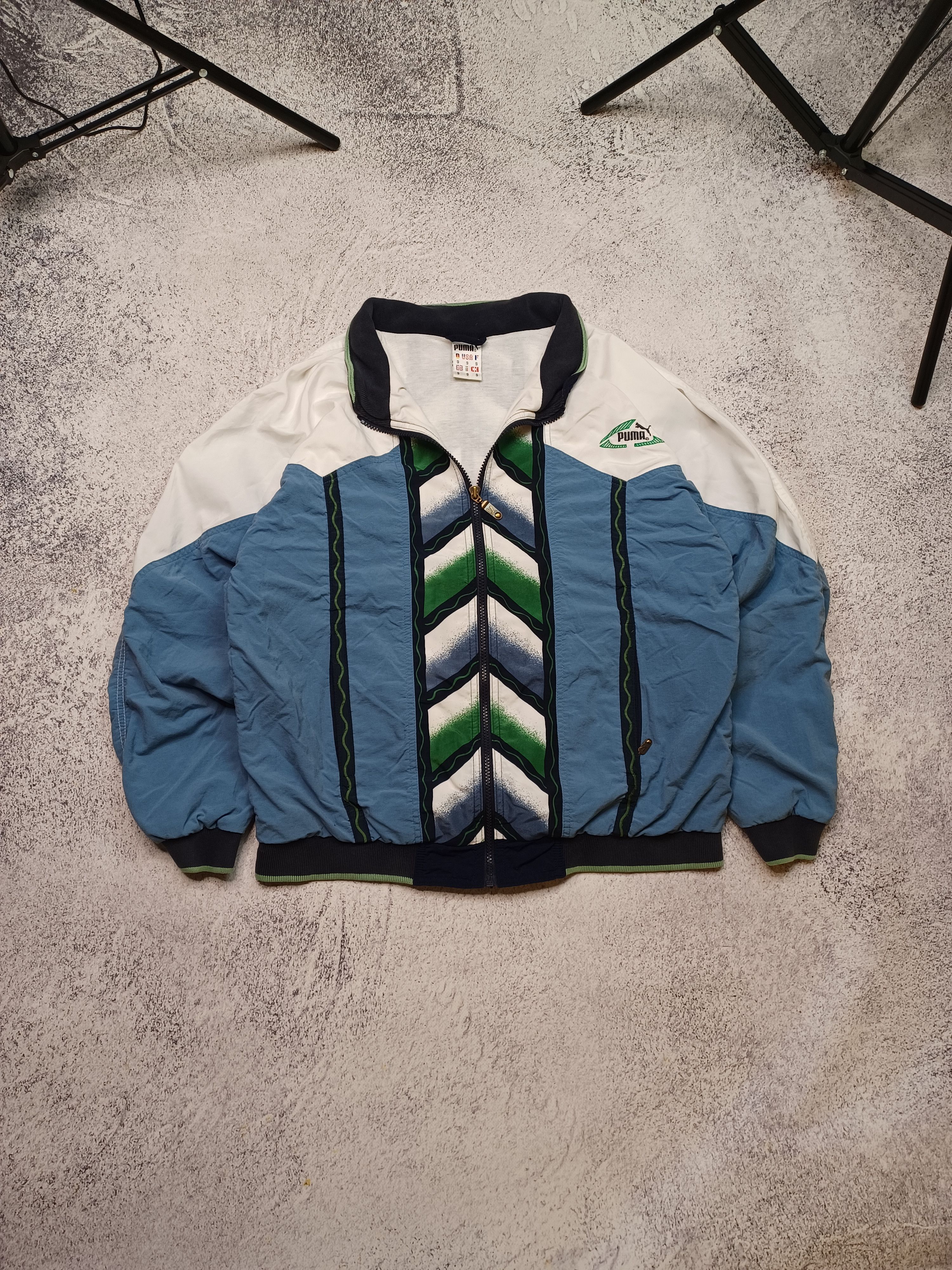 Puma × Vintage Vintage Streetwear Puma Track Jacket Size US S / EU 44-46 / 1 - 3 Thumbnail