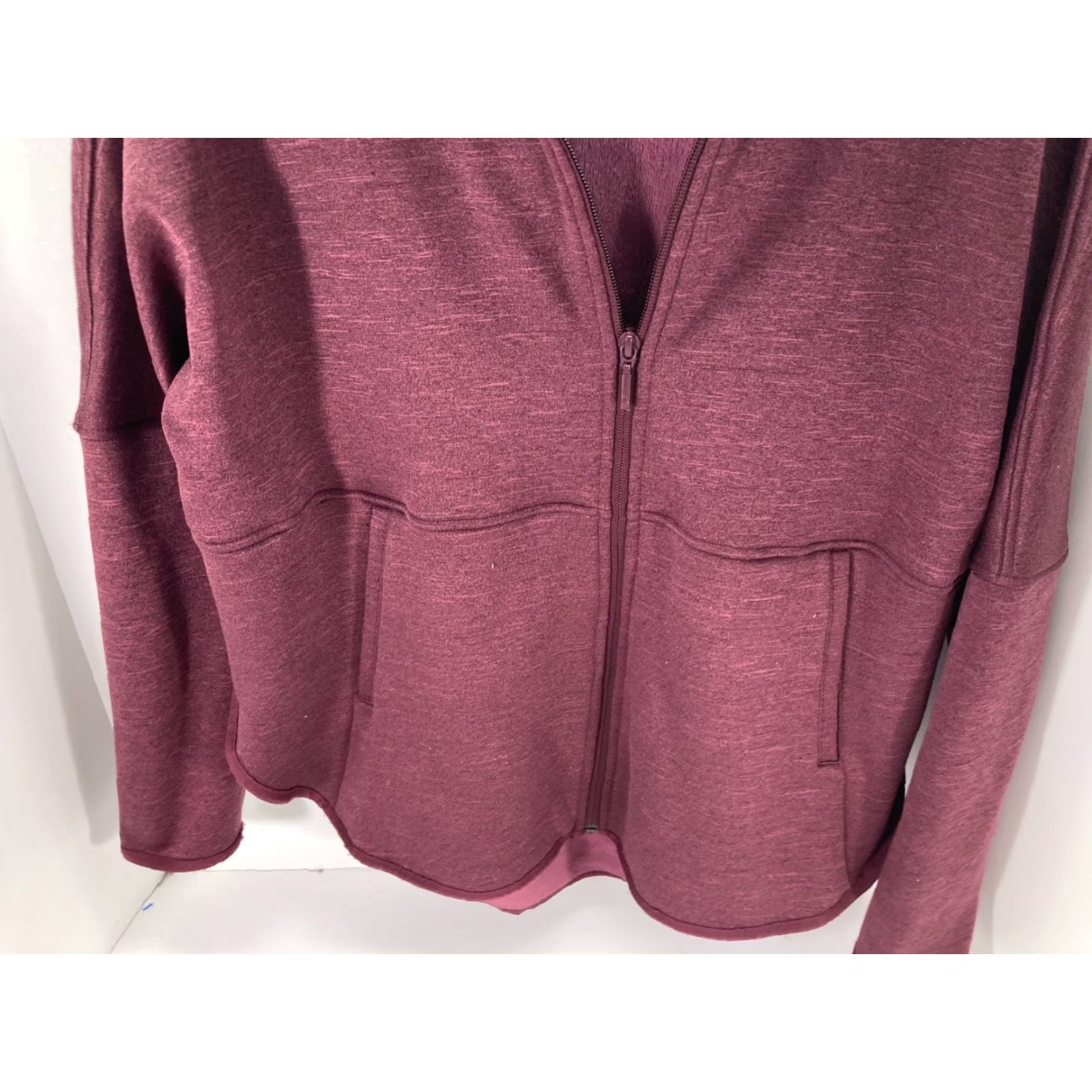 The North Face The North Face Hooded Sweatshirt Jacket Womens M Maroon Full Zip Cozy Slacker Size M / US 6-8 / IT 42-44 - 5 Thumbnail