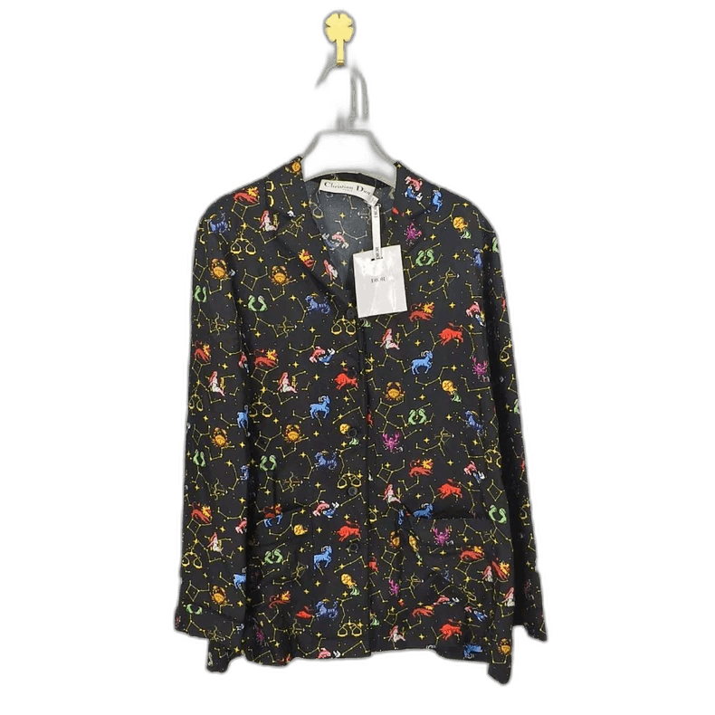 Dior Dior dior zodiac print long sleeve shirt-2507 Size US S / EU 44-46 / 1 - 1 Thumbnail
