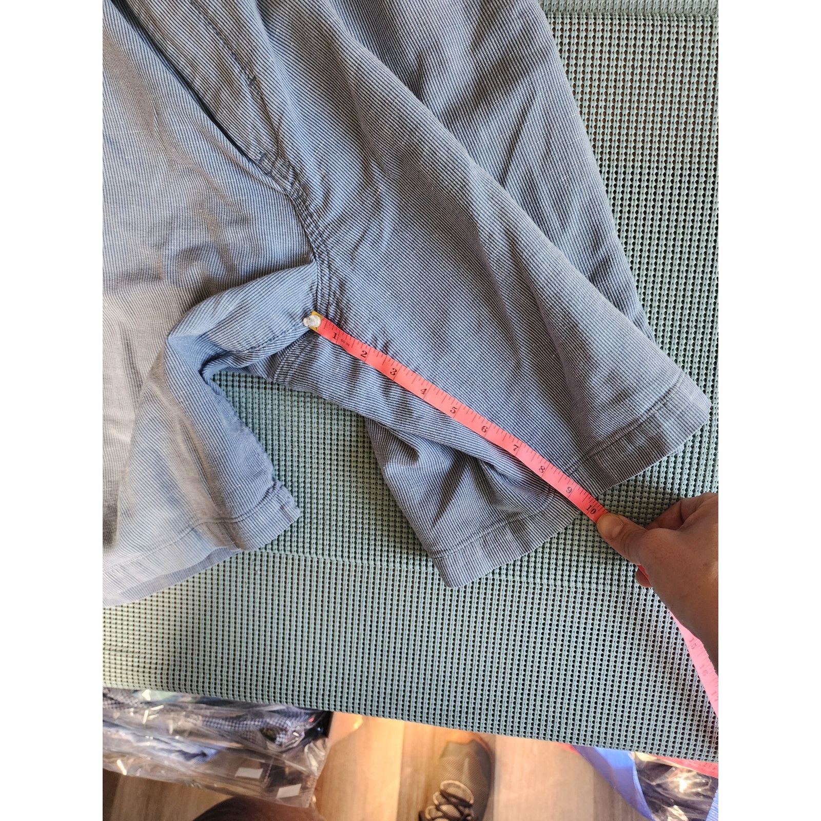 Tommy Bahama Tommy Bahama Men’s Blue Linen Blend Shorts Size 40 Size US 40 / EU 56 - 5 Thumbnail