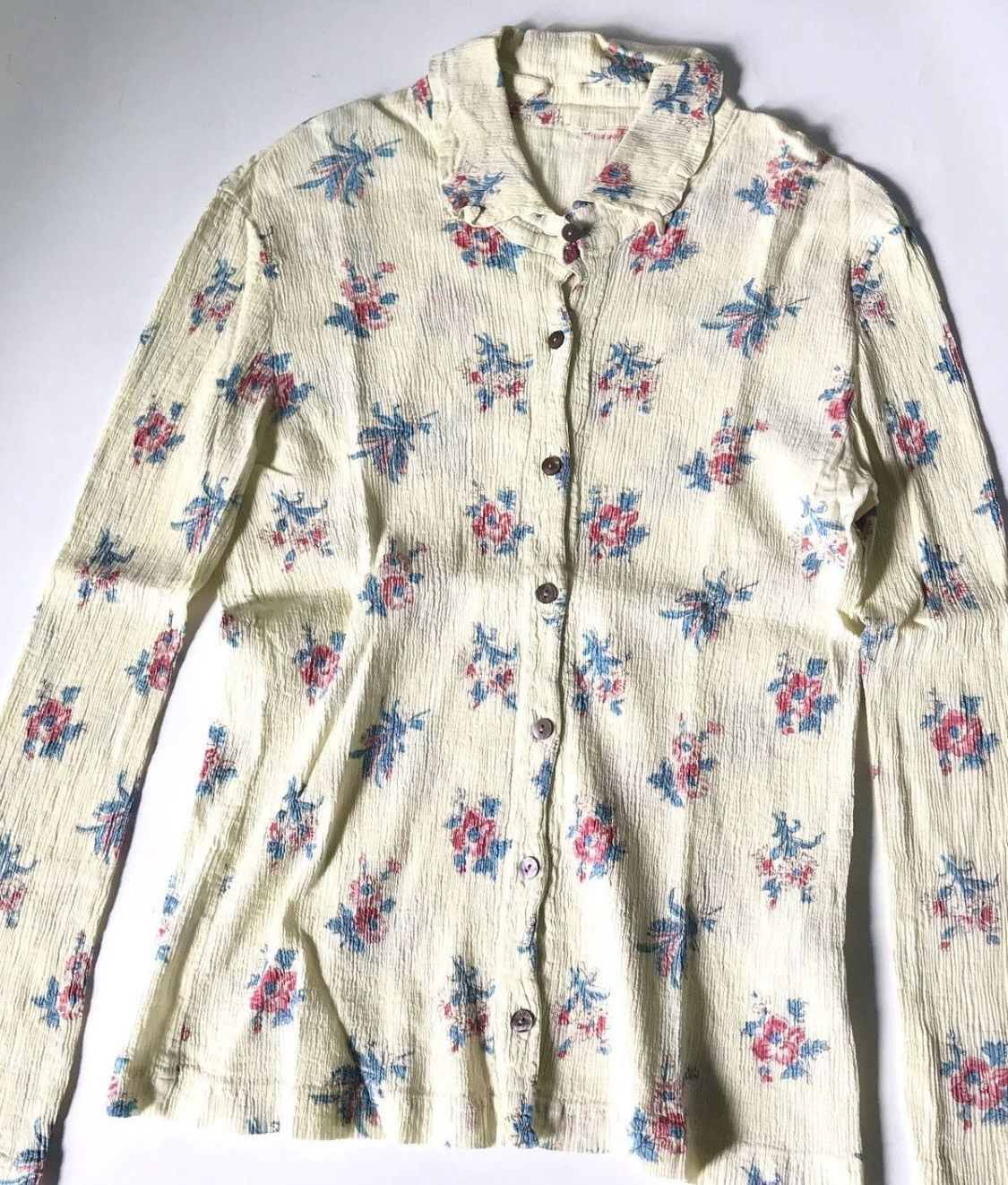 Issey Miyake TAX FREE 🇺🇸 issey miyake tsumori chisato pleated shirt Size US S / EU 44-46 / 1 - 4 Thumbnail