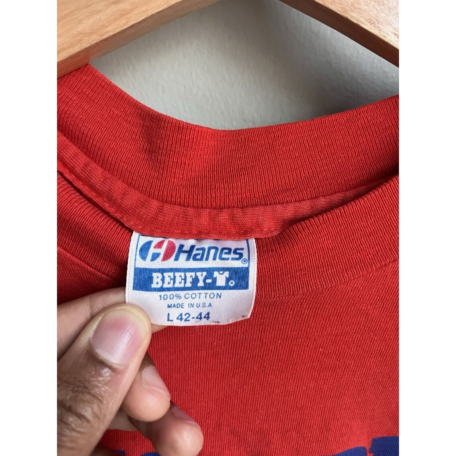 Vintage VINTAGE RICHDEL HS COLLEGE FOOTBALL SINGLE STITCH SHIRT 90S Size US L / EU 52-54 / 3 - 5 Thumbnail