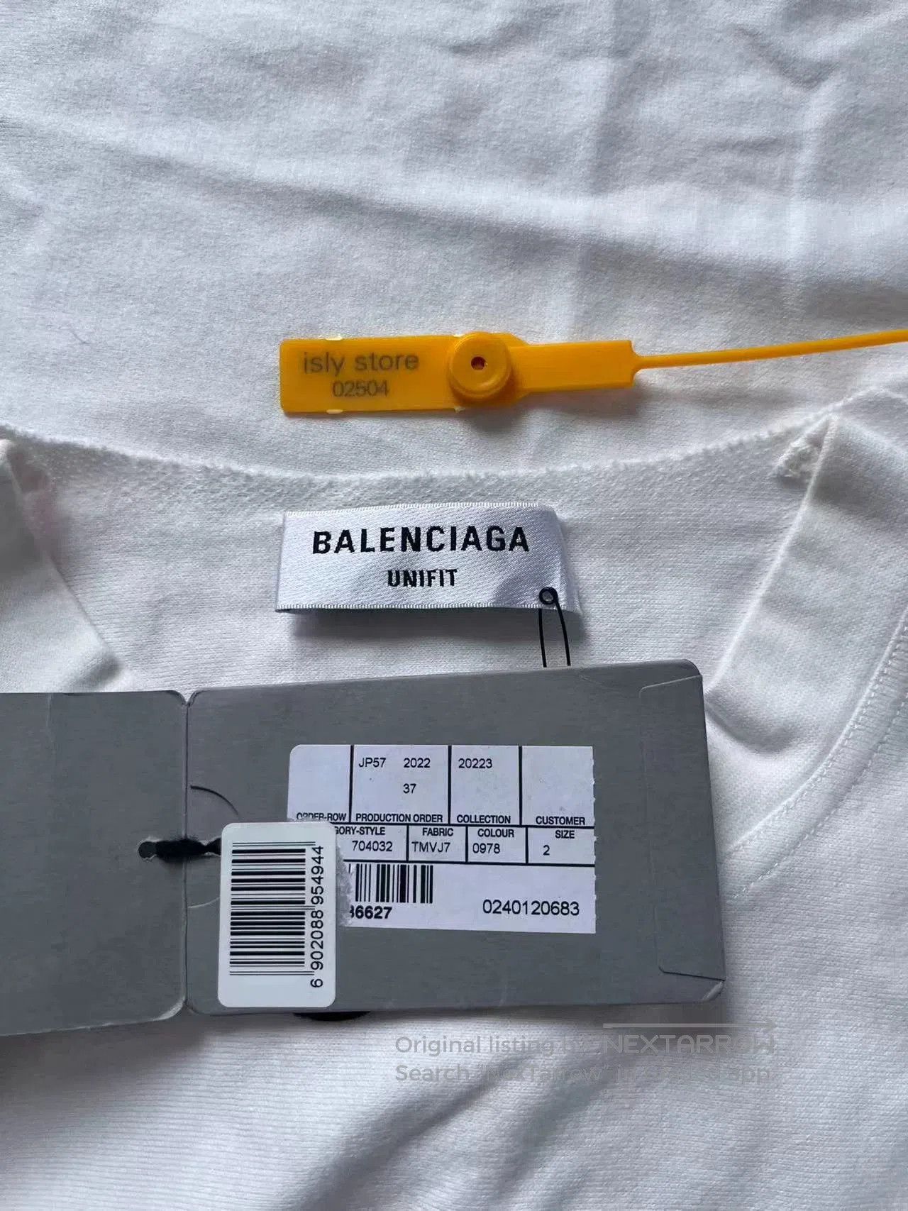 Balenciaga Balenciaga Logo Print Loose Crewneck T-Shirt. Size US XXS / EU 40 - 4 Thumbnail