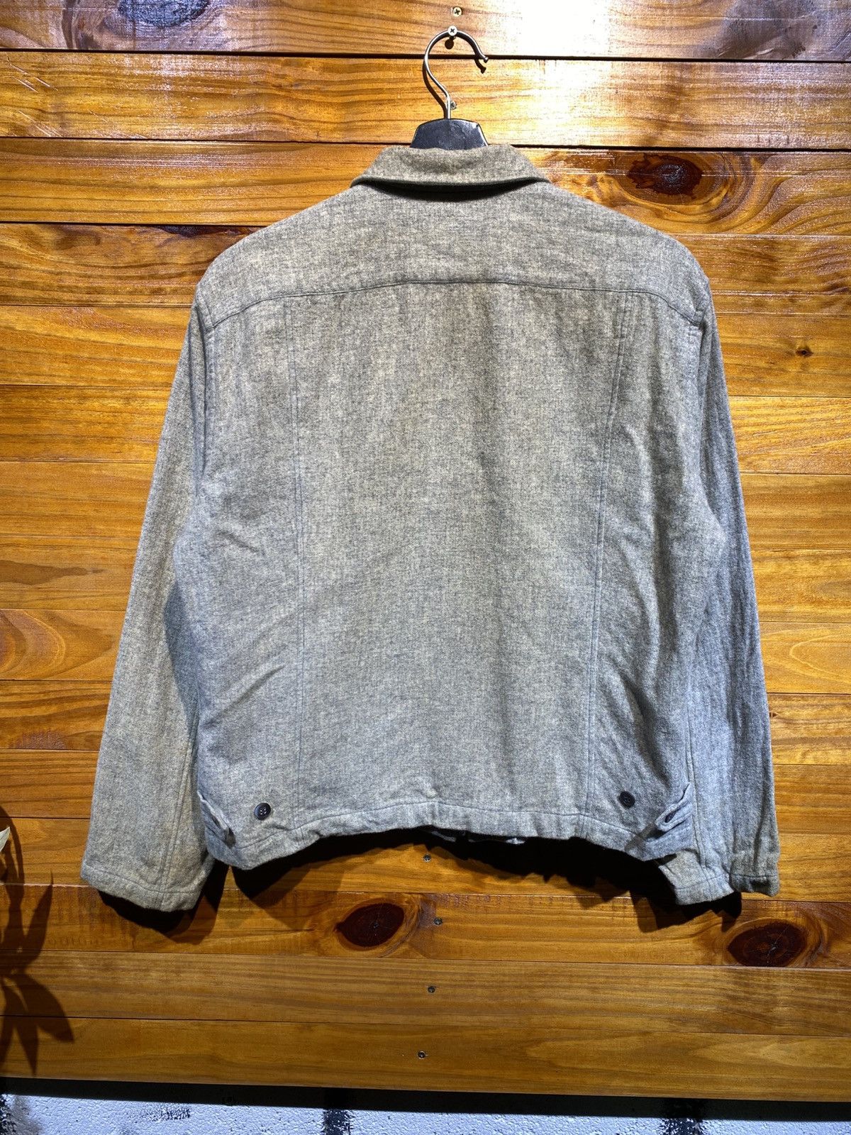 Comme des Garcons Homme Comme des Garçons Homme Wool Zip Jacket – Vintage Japanese Size US S / EU 44-46 / 1 - 14 Thumbnail