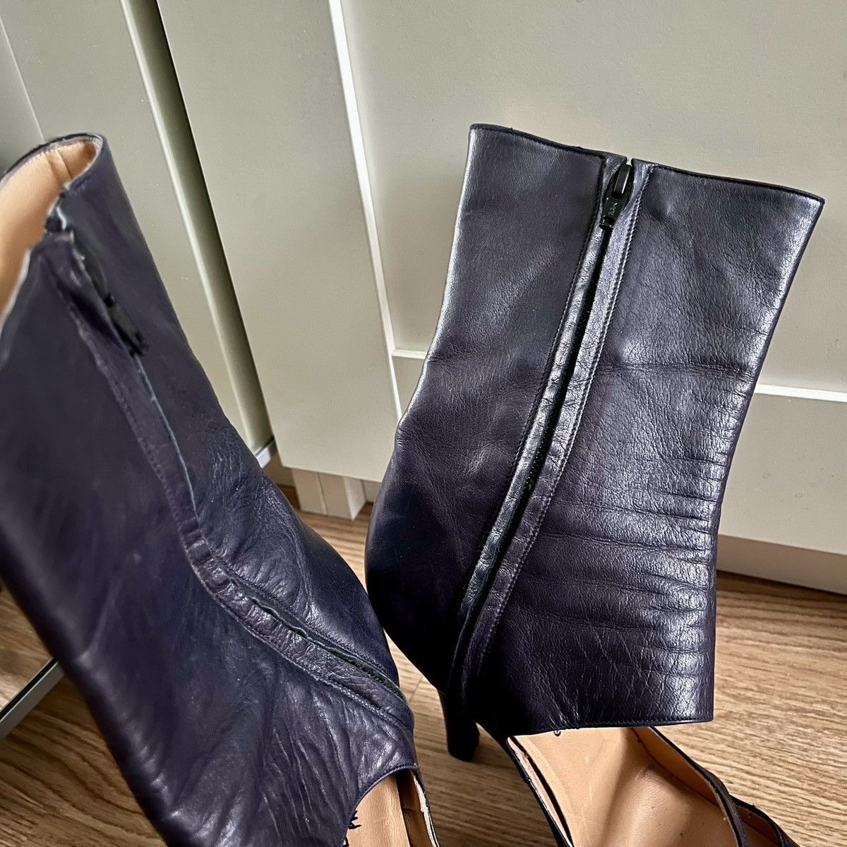 Burberry × Burberry Prorsum Roberto Menichetti SS01 Cutout Ankle Boots Size US 8 / IT 38 - 6 Thumbnail