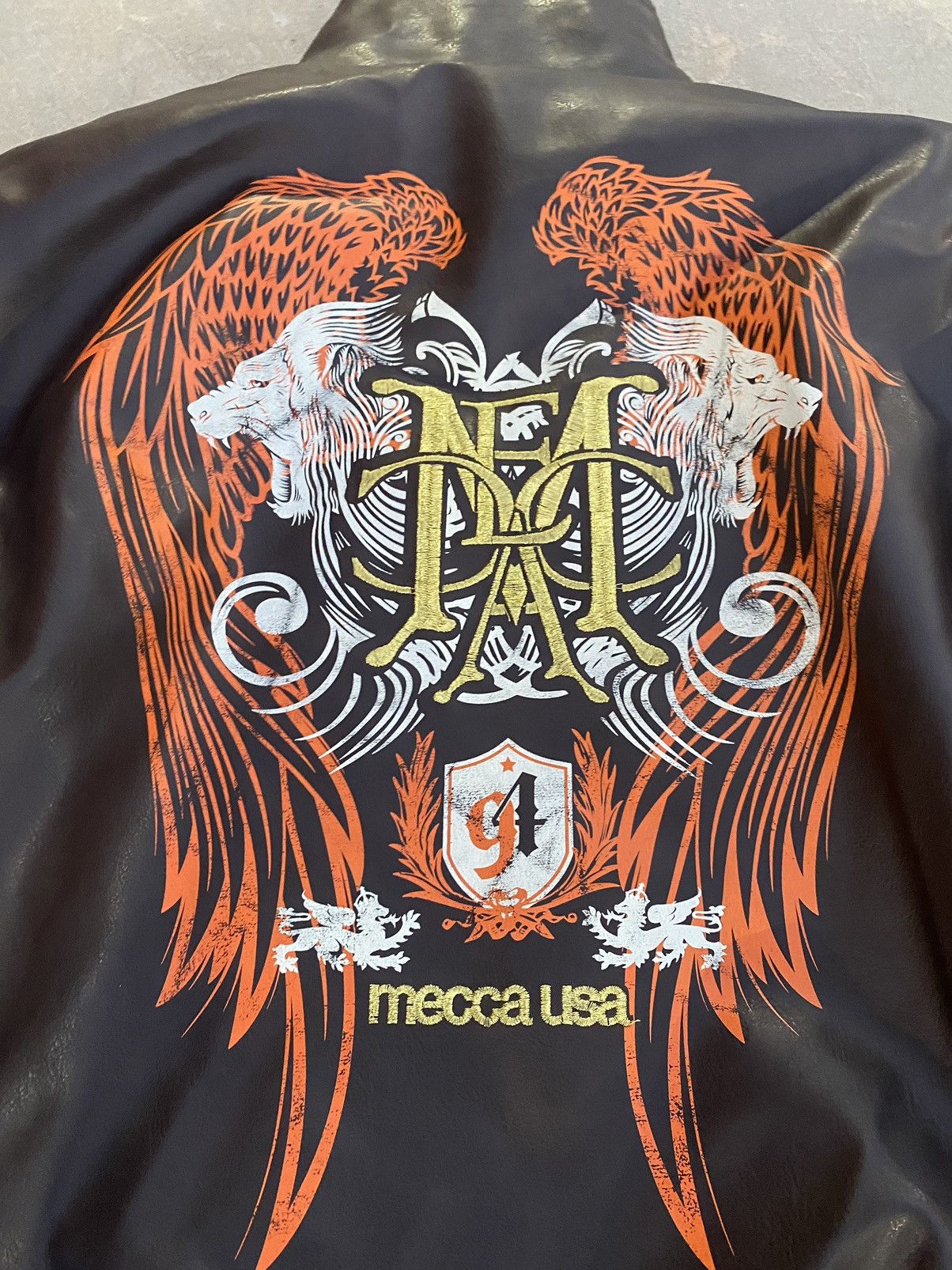Mecca × Vintage Vintage Mecca USA winter leather puff jacket Size US S / EU 44-46 / 1 - 3 Thumbnail