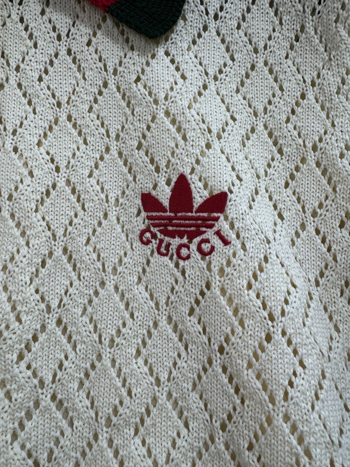 Gucci Gucci Little fragrance style knitted hollow short-sleeved p Size US L / EU 52-54 / 3 - 4 Thumbnail