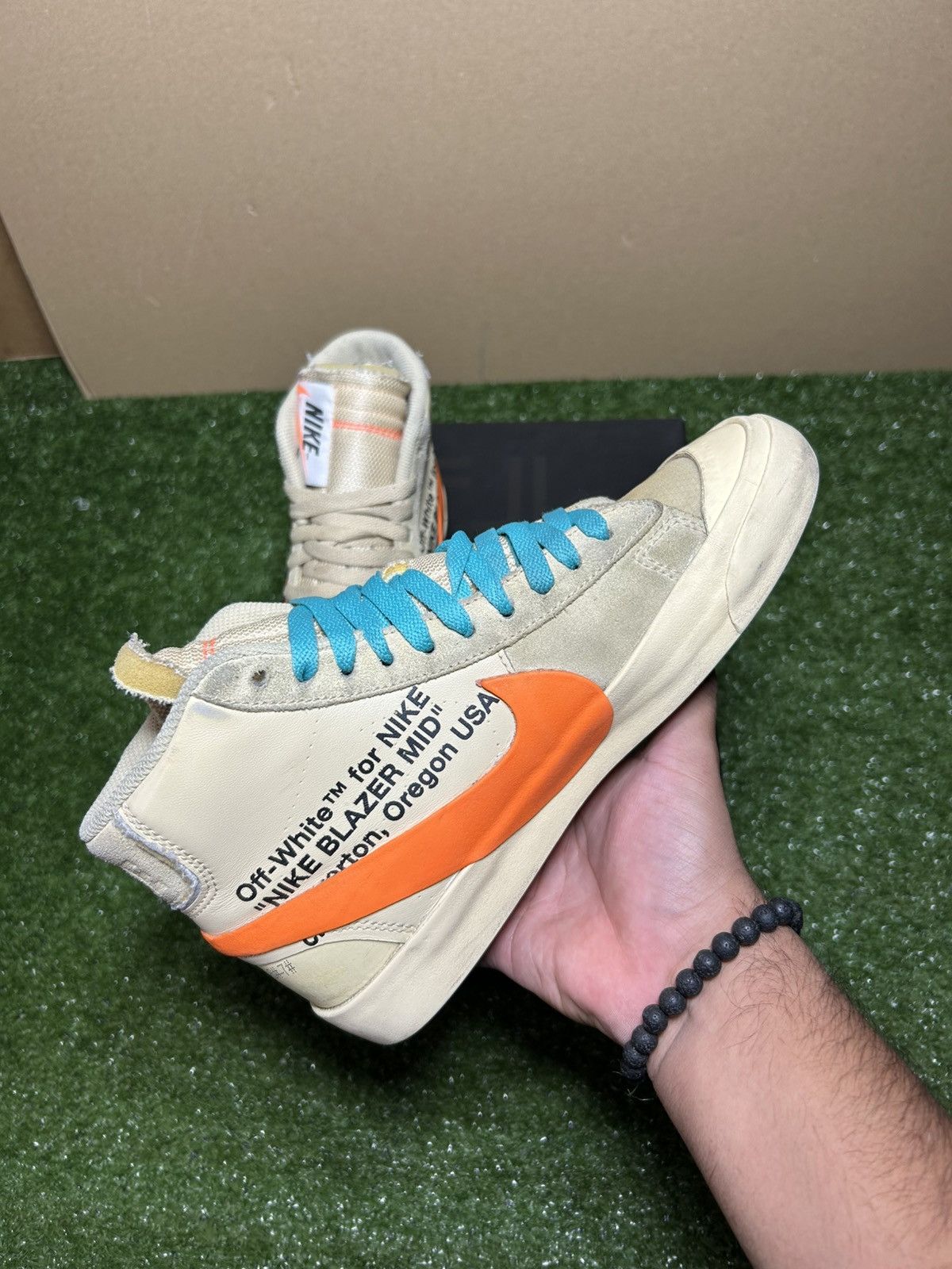 Nike × Off-White Nike blazer offwhite hallows eve Size US 6 / EU 39 - 4 Thumbnail