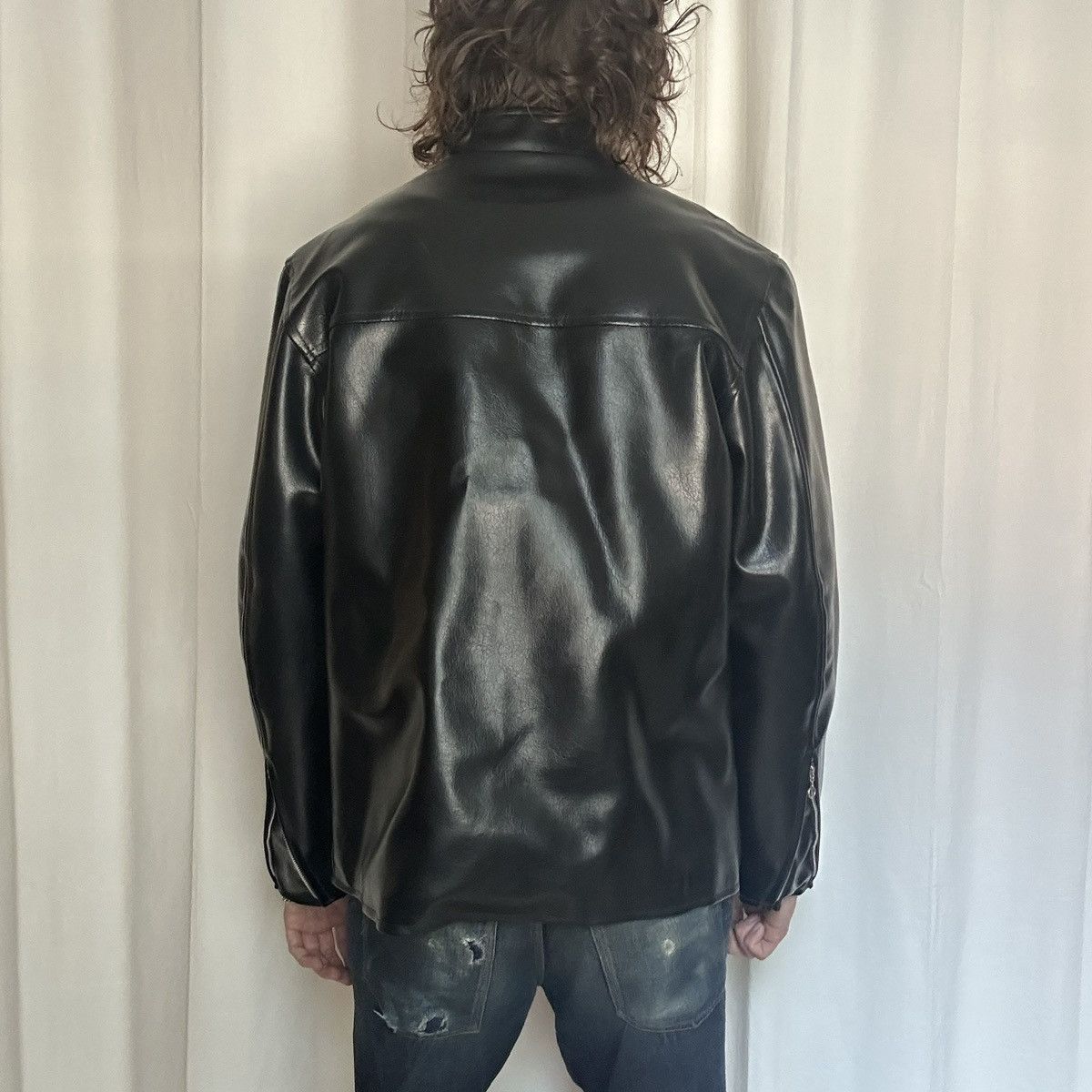 Vintage Vintage Leather Jacket Size US L / EU 52-54 / 3 - 4 Thumbnail