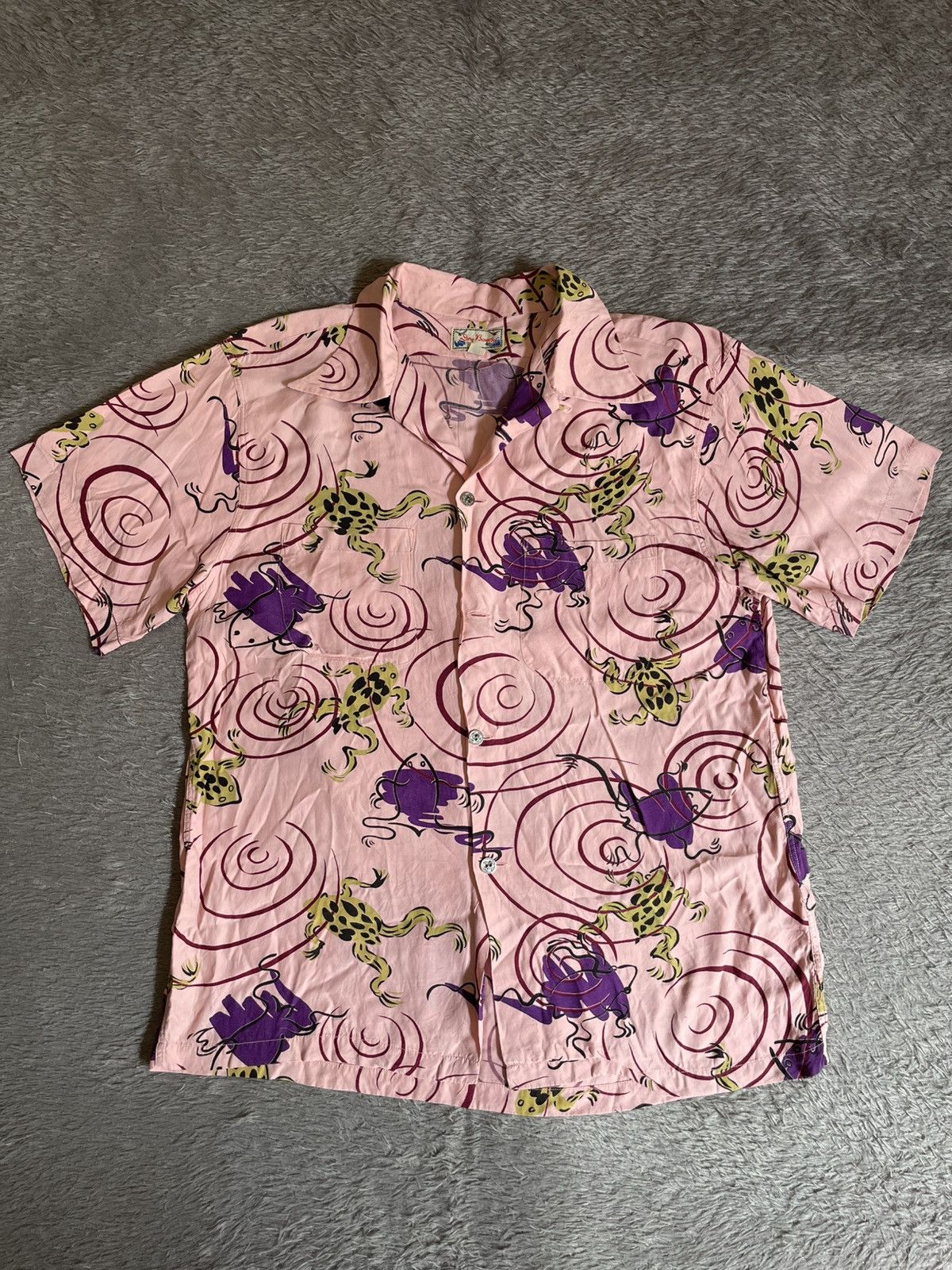 Dry Bones Dry Bones hawaiian rayon shirt Size US M / EU 48-50 / 2 - 1 Thumbnail